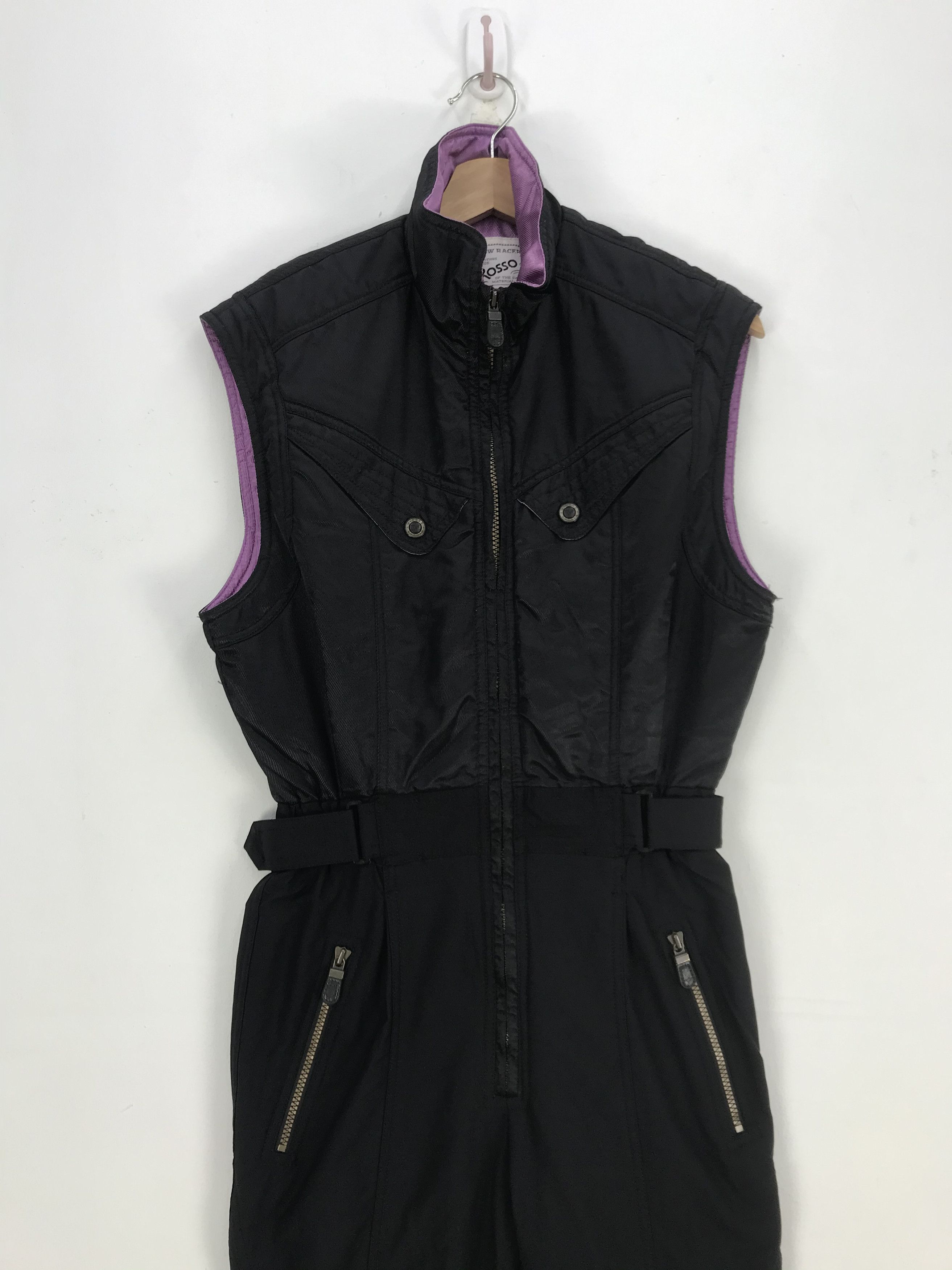 Japanese Brand × Vintage Vintage Japanese Ski Suit Coverall Jumpsuit Ski Wear Size 28" / US 6 / IT 42 - 4 Thumbnail