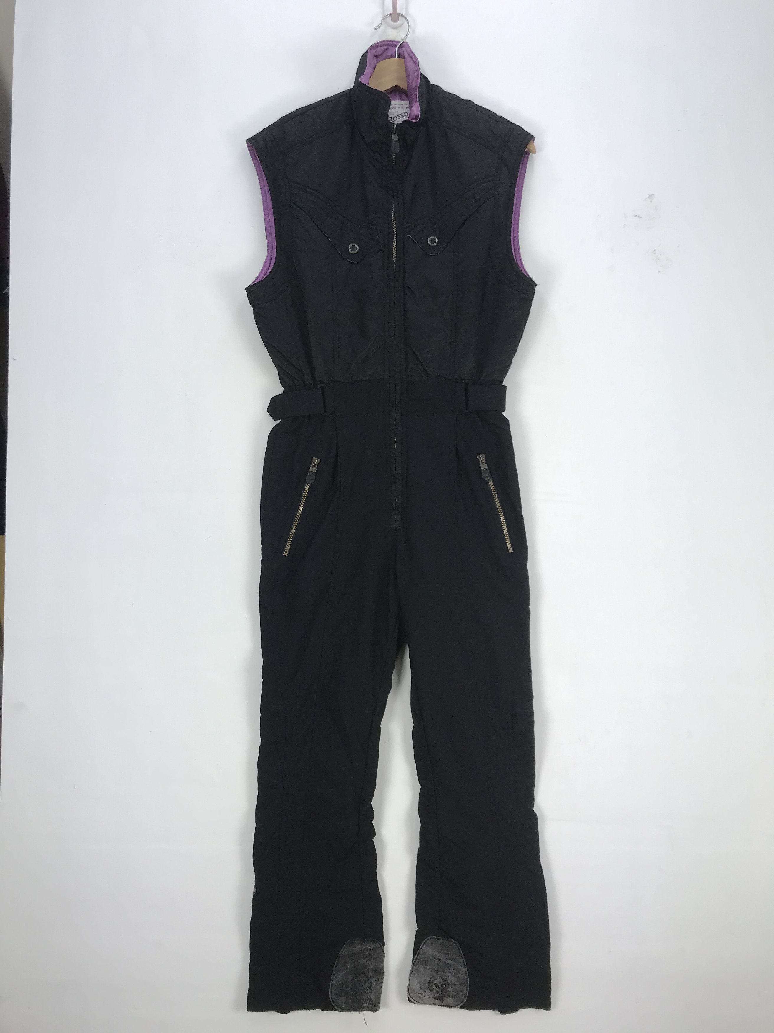 Japanese Brand × Vintage Vintage Japanese Ski Suit Coverall Jumpsuit Ski Wear Size 28" / US 6 / IT 42 - 1 Thumbnail