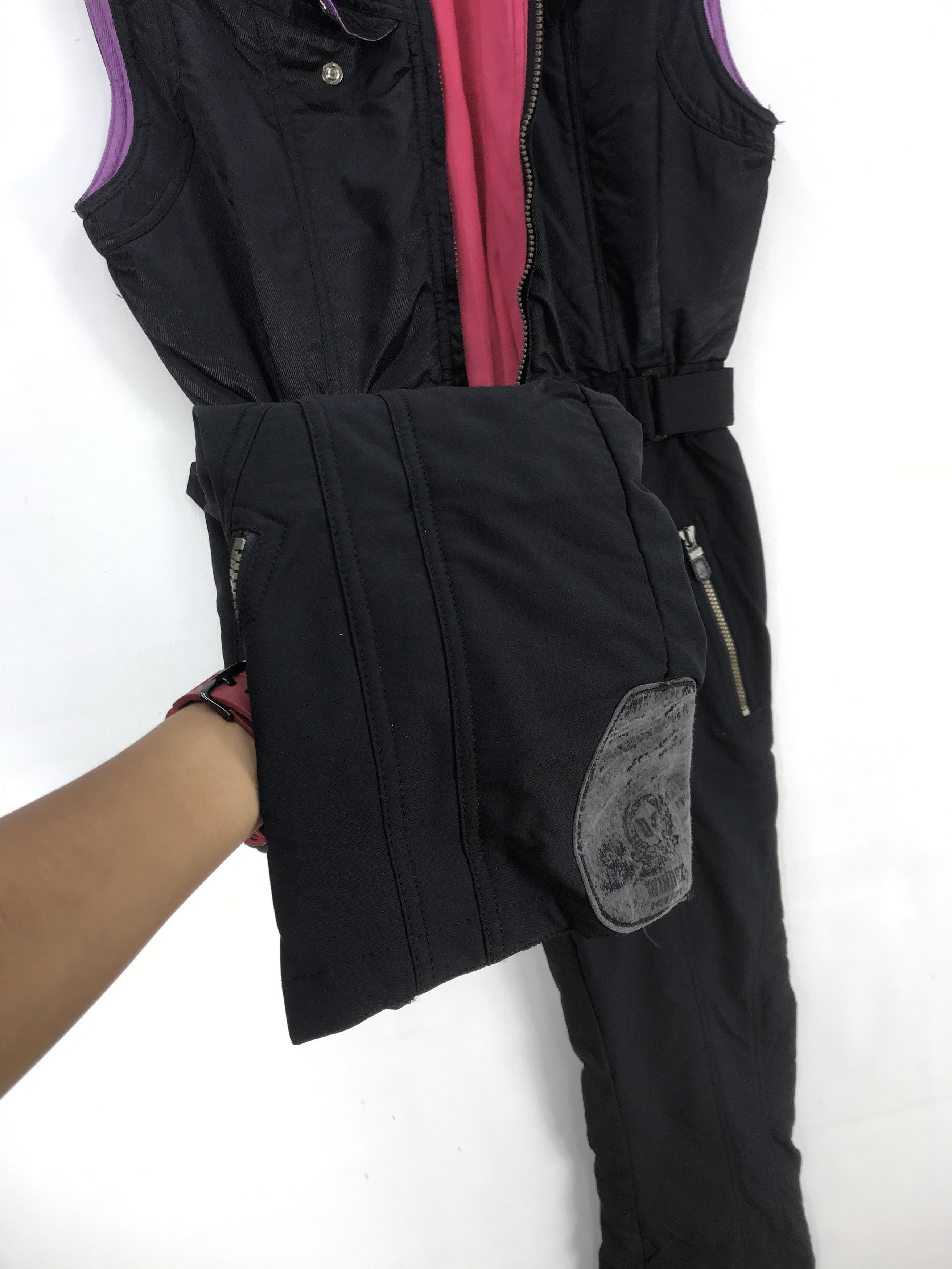 Japanese Brand × Vintage Vintage Japanese Ski Suit Coverall Jumpsuit Ski Wear Size 28" / US 6 / IT 42 - 9 Thumbnail
