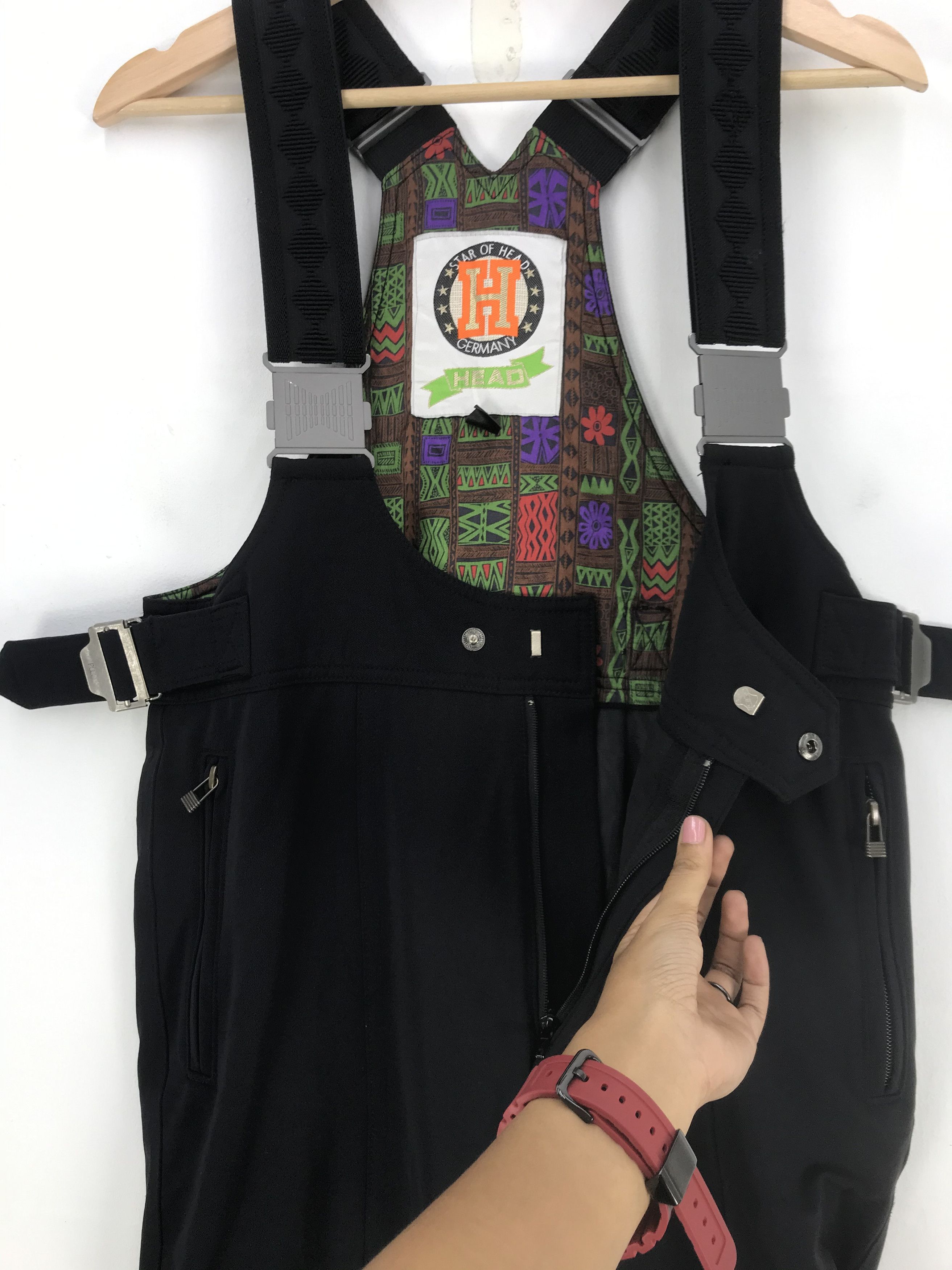 Japanese Brand × Vintage Vintage HEAD Ski Suit HEAD Jumpsuit Snowboards Overall Size US 32 / EU 48 - 6 Thumbnail