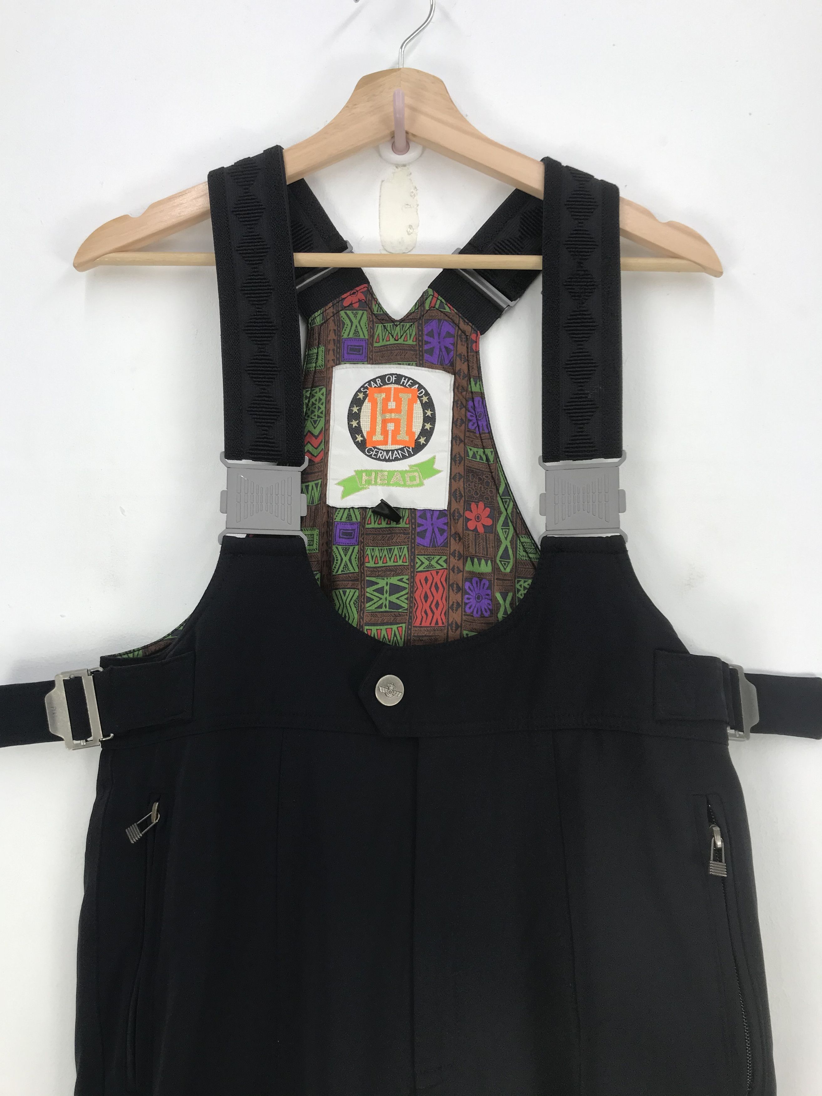 Japanese Brand × Vintage Vintage HEAD Ski Suit HEAD Jumpsuit Snowboards Overall Size US 32 / EU 48 - 3 Thumbnail