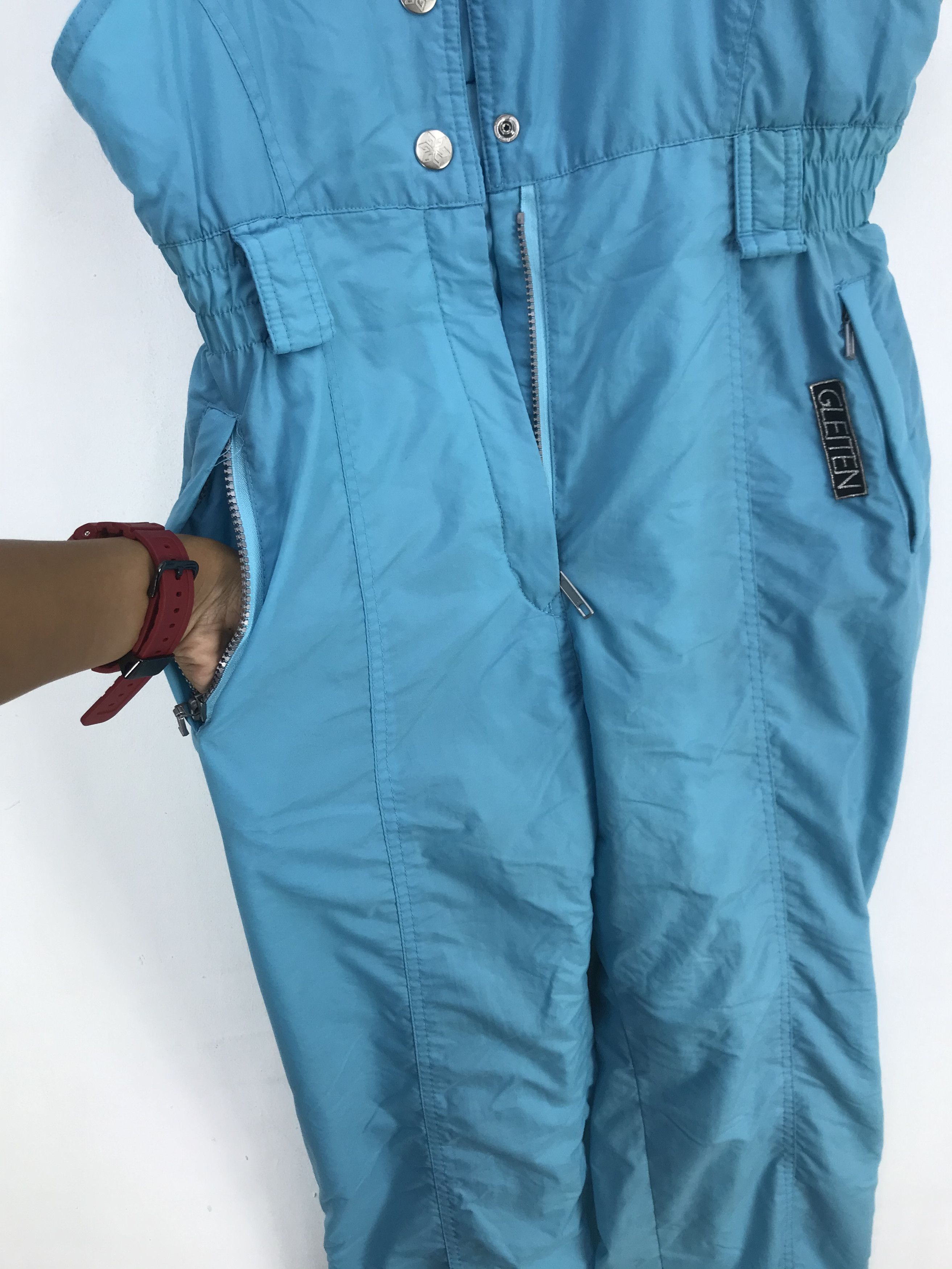 Japanese Brand × Vintage Vintage Gleiten Ski Suit Gleiten Coverall Jumpsuit SK92690 Size US 30 / EU 46 - 6 Thumbnail