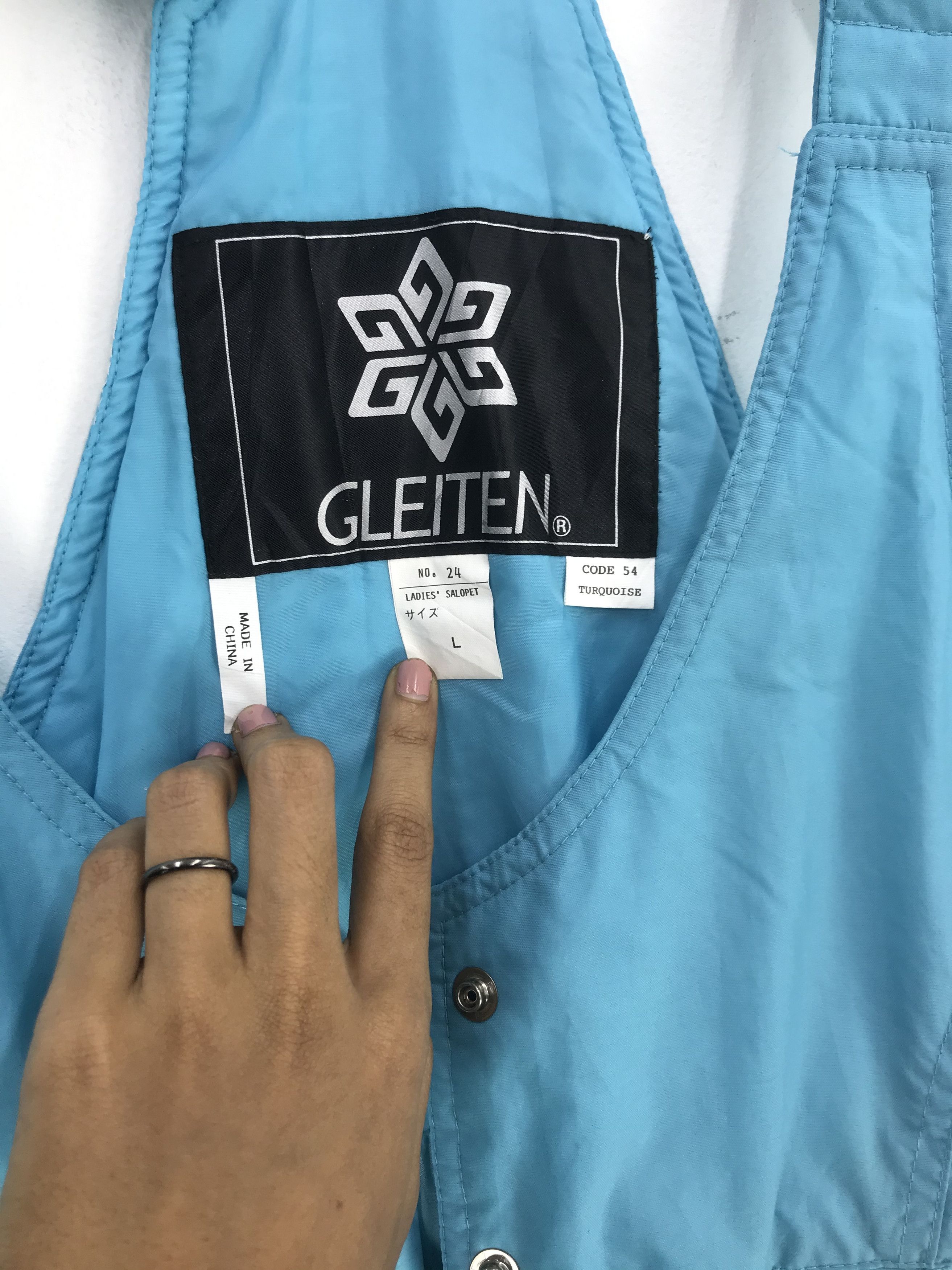 Japanese Brand × Vintage Vintage Gleiten Ski Suit Gleiten Coverall Jumpsuit SK92690 Size US 30 / EU 46 - 10 Thumbnail