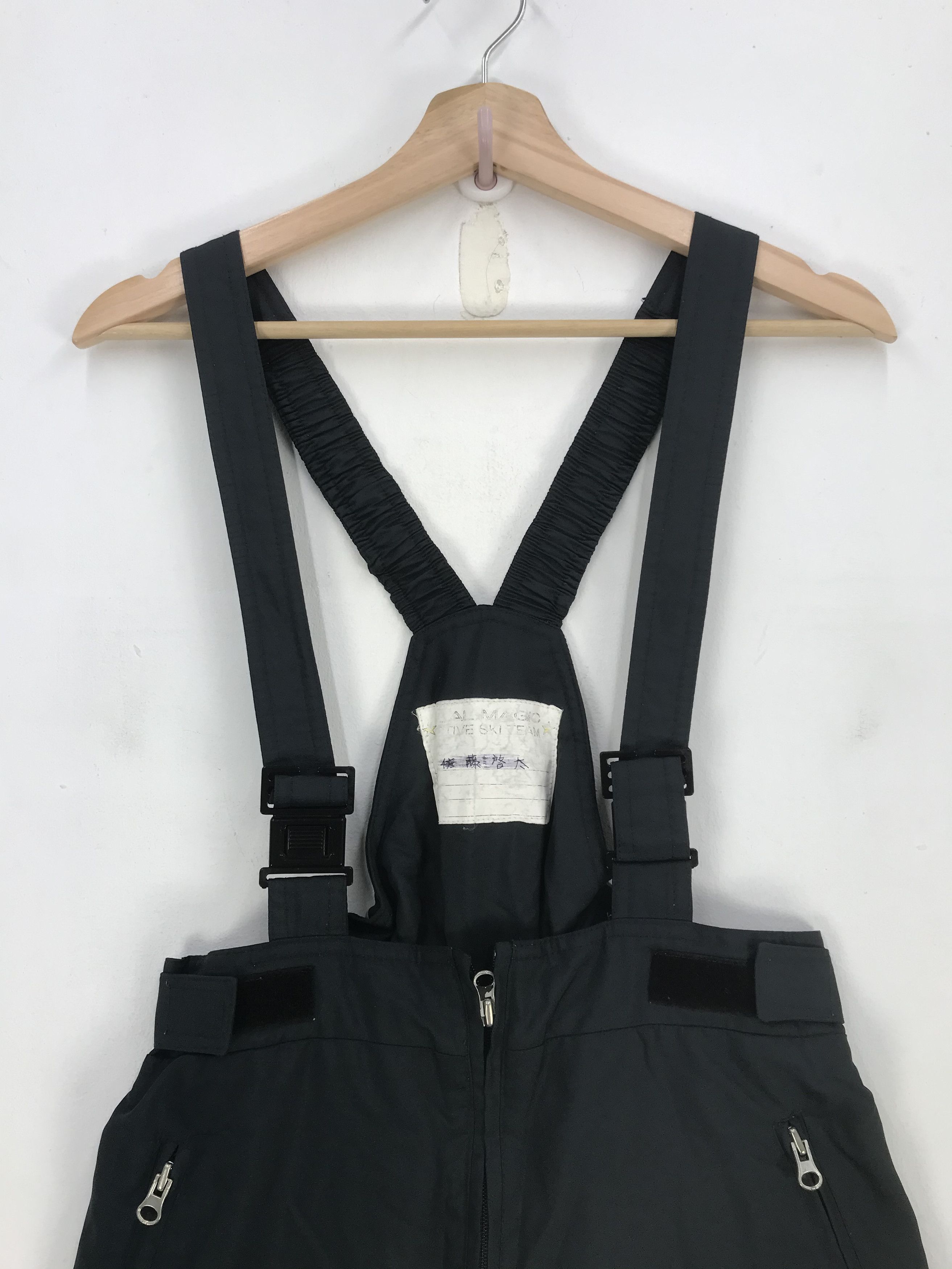 Japanese Brand × Vintage Real Magic Ski Suit Japanese Overall Jumpsuit Ski Wear Size US 30 / EU 46 - 4 Thumbnail
