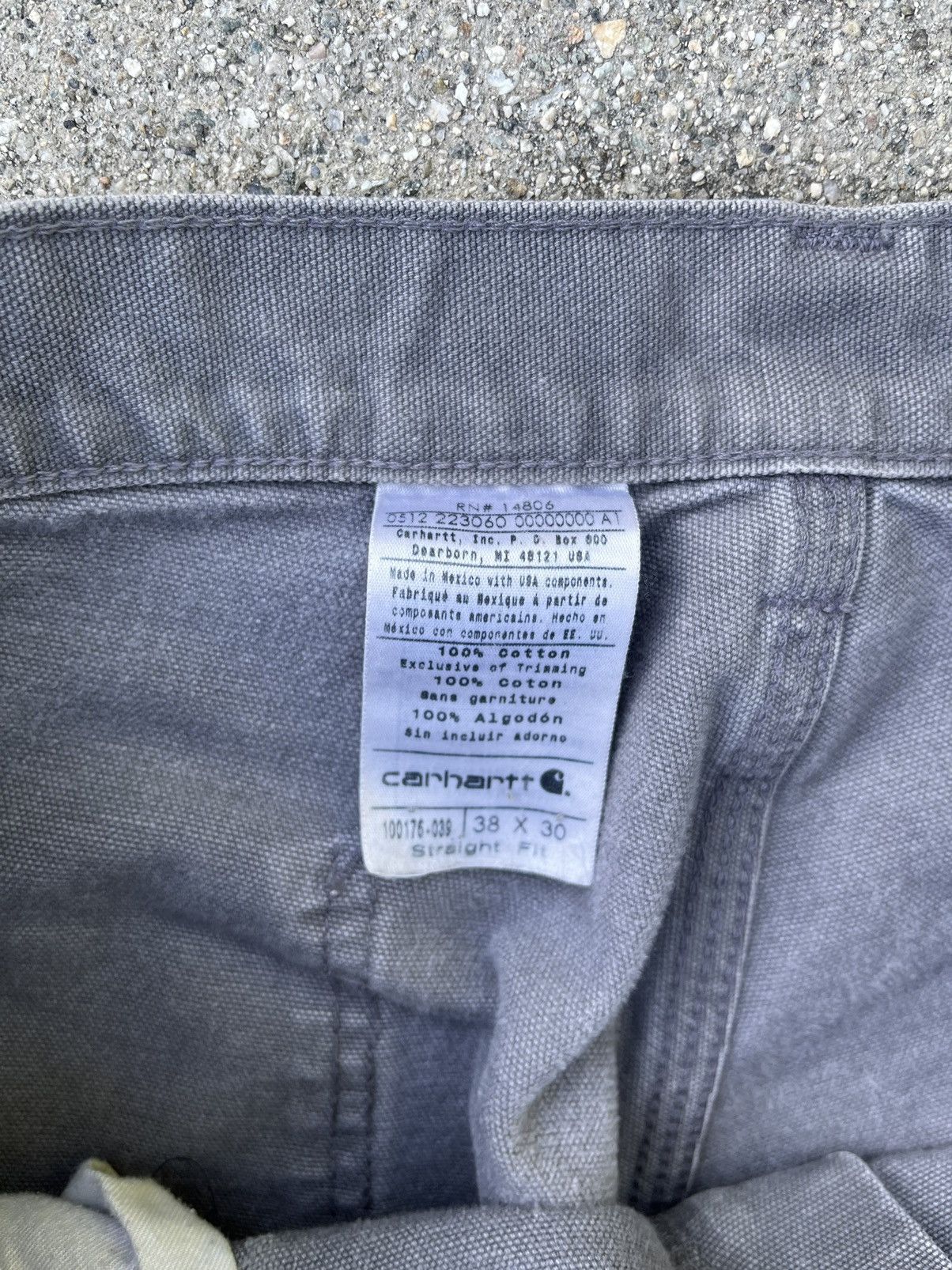 Carhartt Custom Carhartt Double Knee Thrashed Distressed Faded Pants Size US 36 / EU 52 - 10 Thumbnail