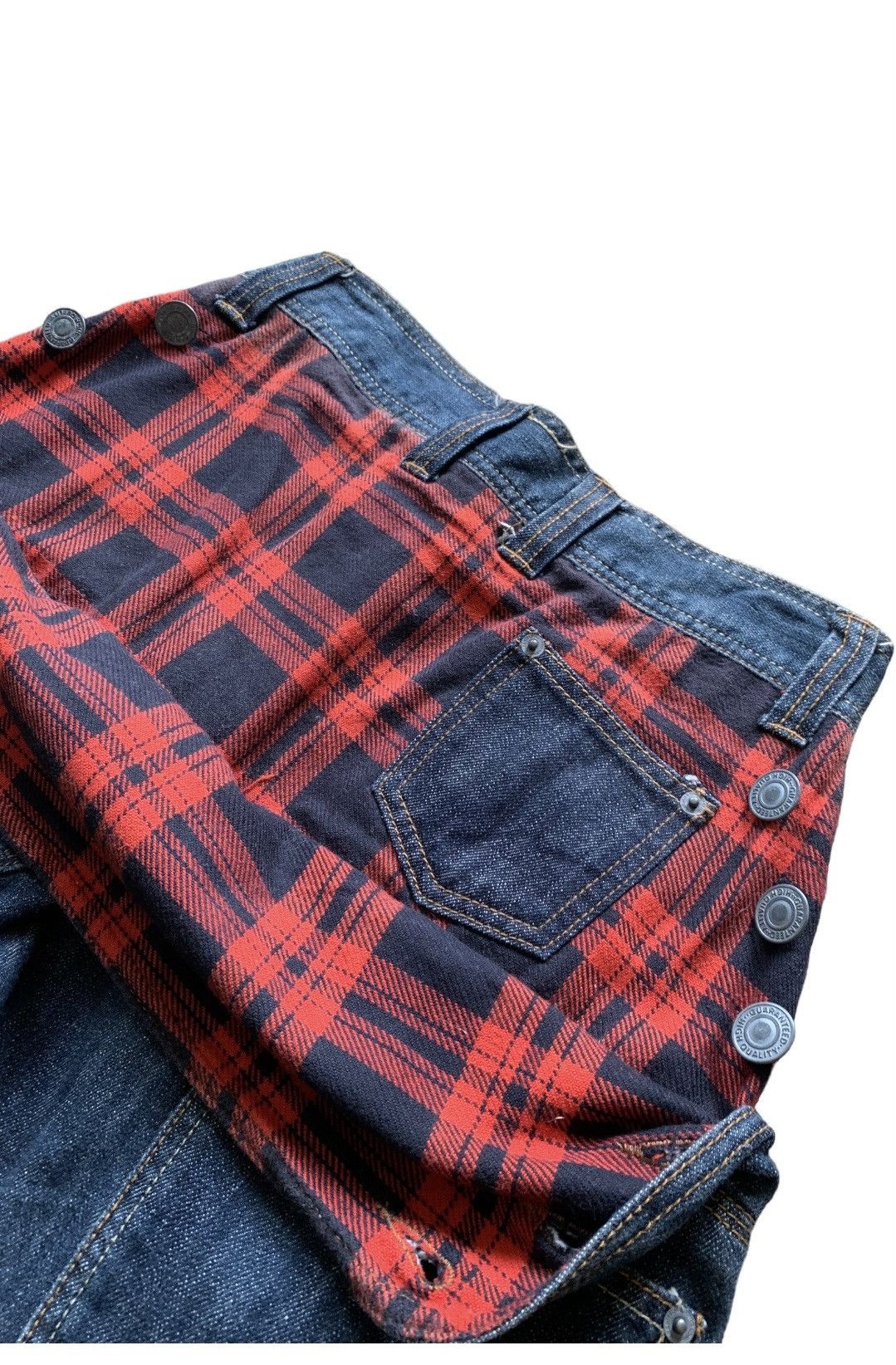 Seditionaries Dominate Handcrafted Double Waist Punk Pant Size US 29 - 12 Thumbnail