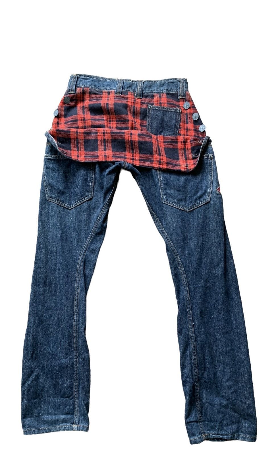 Seditionaries Dominate Handcrafted Double Waist Punk Pant Size US 29 - 3 Thumbnail