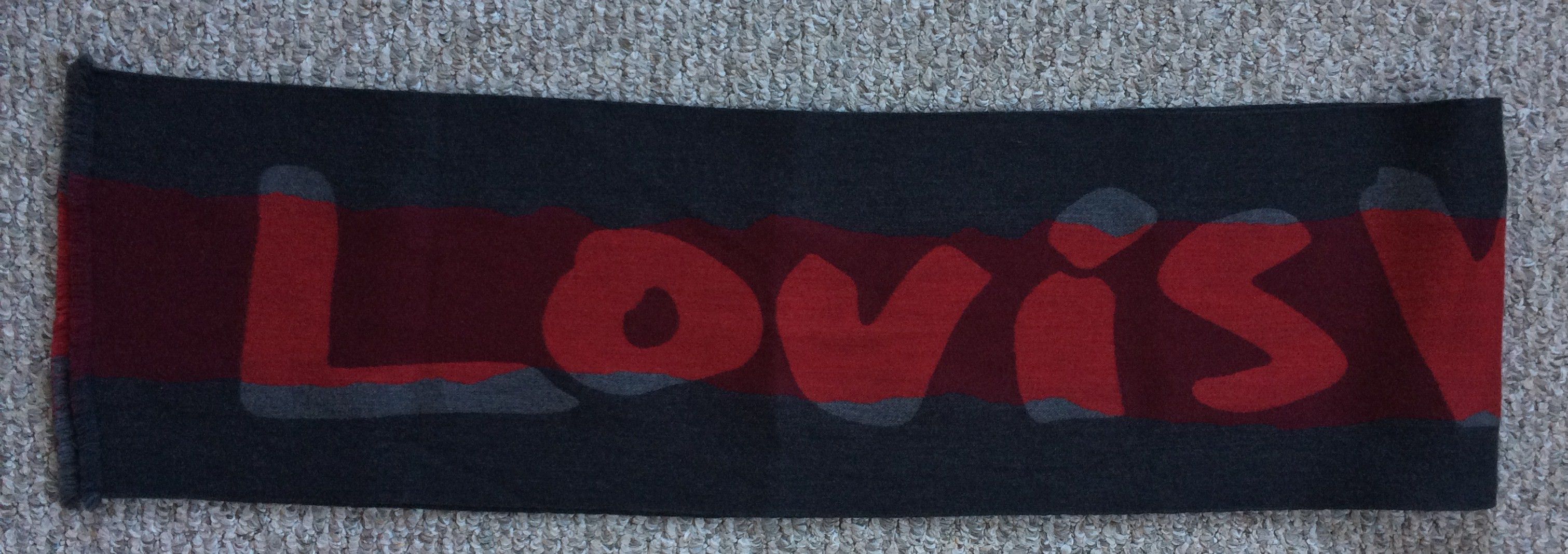 Louis Vuitton × Stephen Sprouse F/W 2008 Louis Vuitton x Sprouse Wool/Silk Graffiti Scarf Size ONE SIZE - 2 Thumbnail