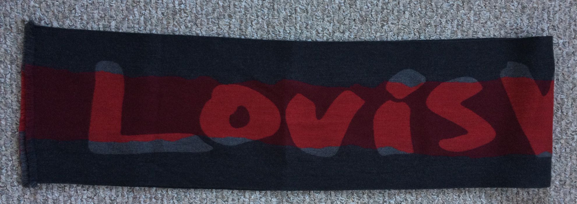 F/W 2008 Louis Vuitton x Stephen Sprouse Graffiti Scarf