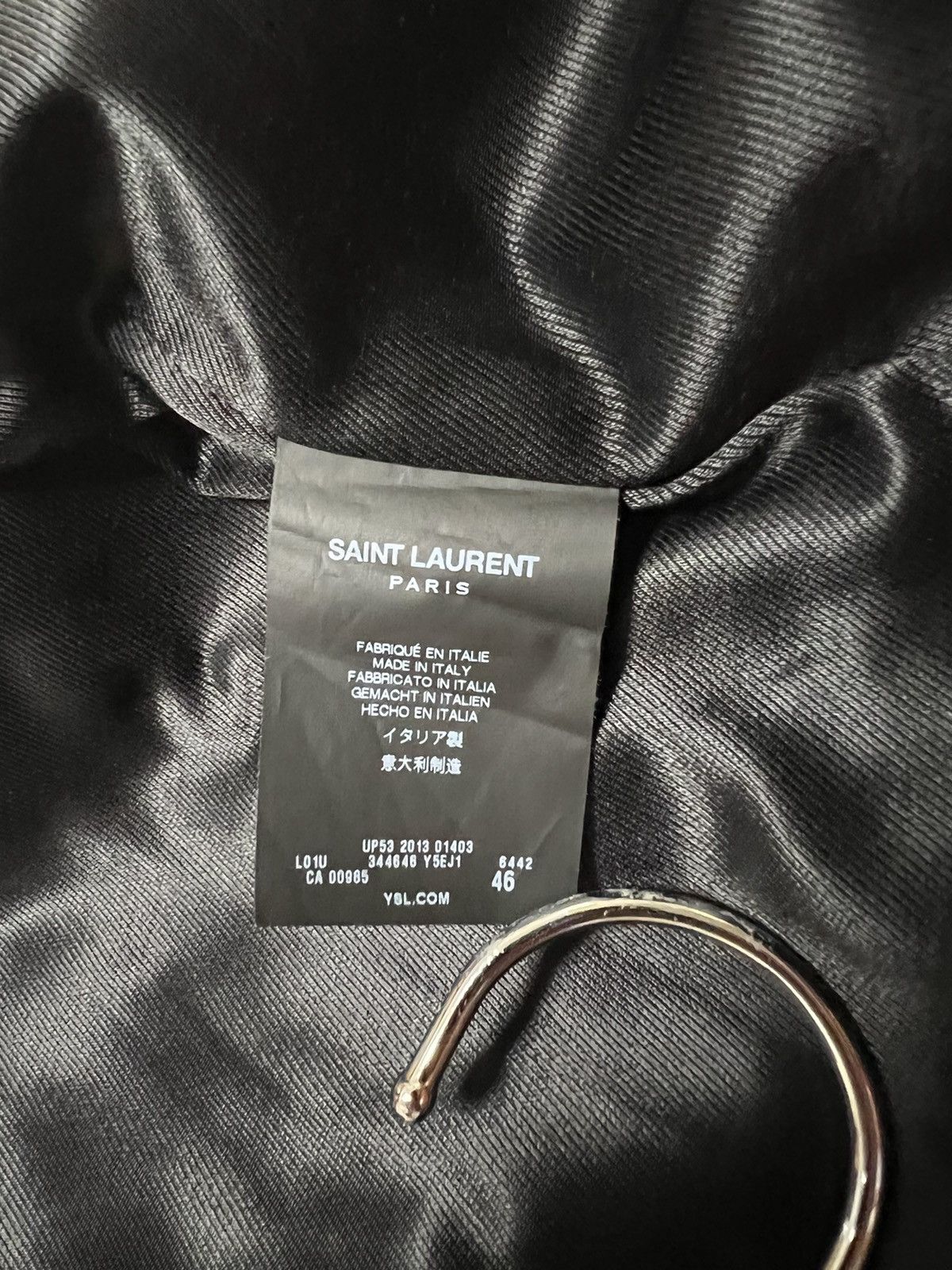 Hedi Slimane × Saint Laurent Paris SS14 EXTREMELY RARE RED L01 Biker Moto Jacket Size US S / EU 44-46 / 1 - 10 Thumbnail