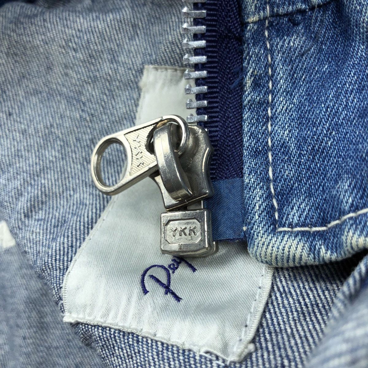 Japanese Brand Vintage Peyton Place For Men COMME ÇA DU MODE Denim Jacket Size US M / EU 48-50 / 2 - 11 Thumbnail