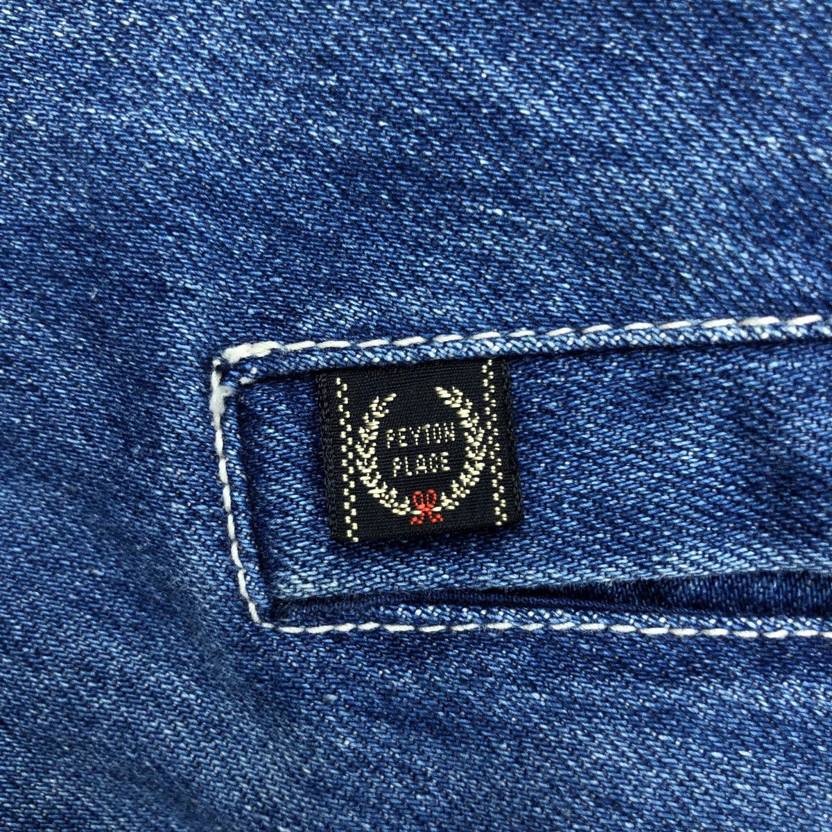 Japanese Brand Vintage Peyton Place For Men COMME ÇA DU MODE Denim Jacket Size US M / EU 48-50 / 2 - 14 Thumbnail