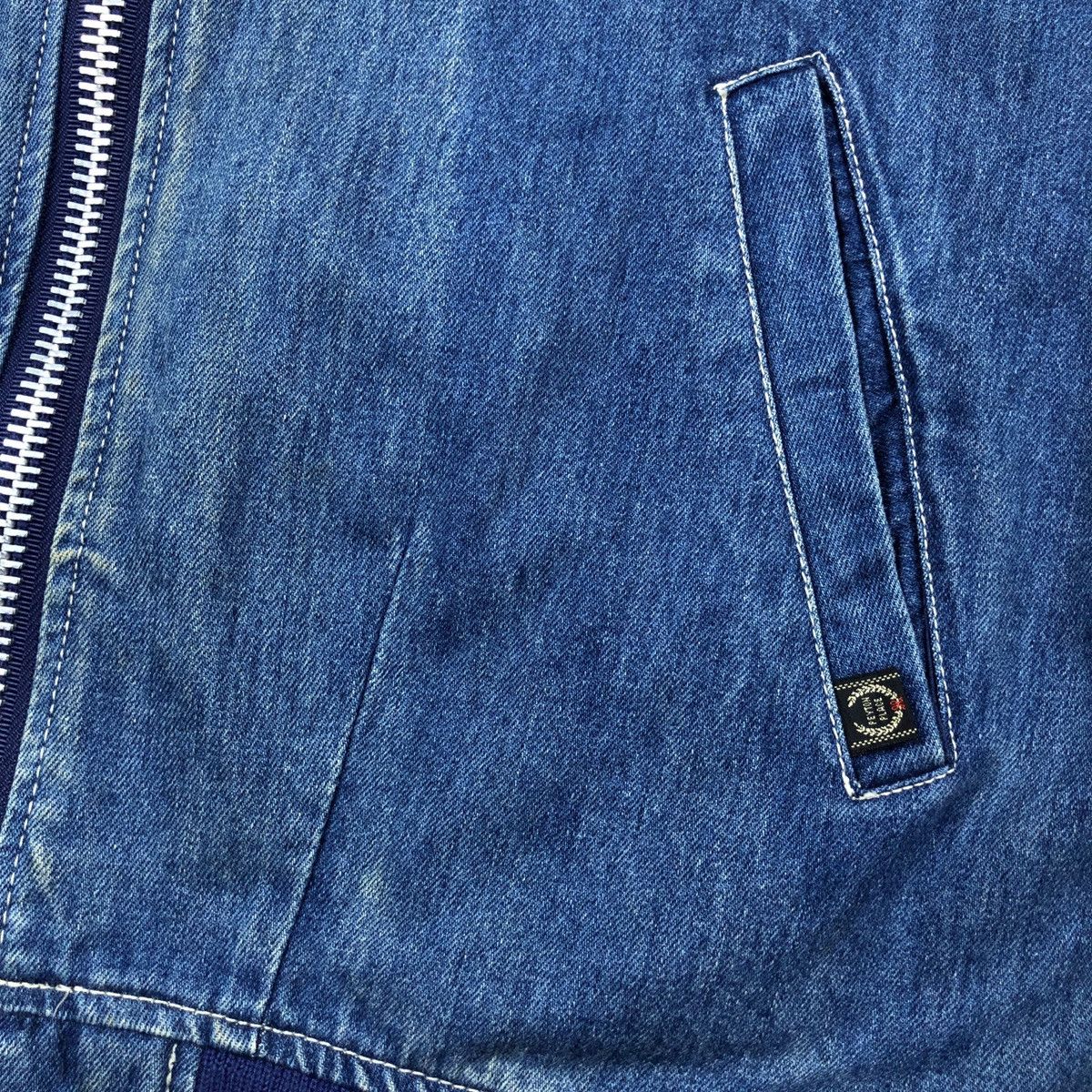 Japanese Brand Vintage Peyton Place For Men COMME ÇA DU MODE Denim Jacket Size US M / EU 48-50 / 2 - 13 Thumbnail