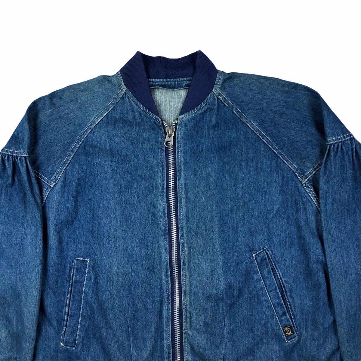 Japanese Brand Vintage Peyton Place For Men COMME ÇA DU MODE Denim Jacket Size US M / EU 48-50 / 2 - 5 Thumbnail