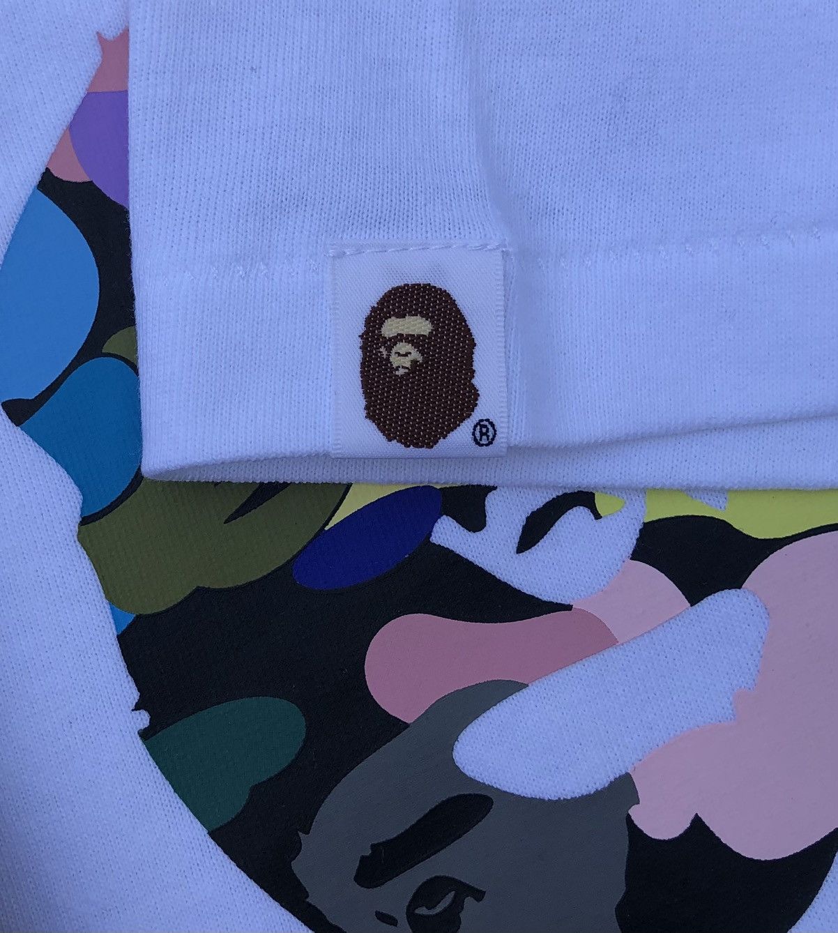 Bape Multi Camo Broken College Tee Size US M / EU 48-50 / 2 - 10 Thumbnail