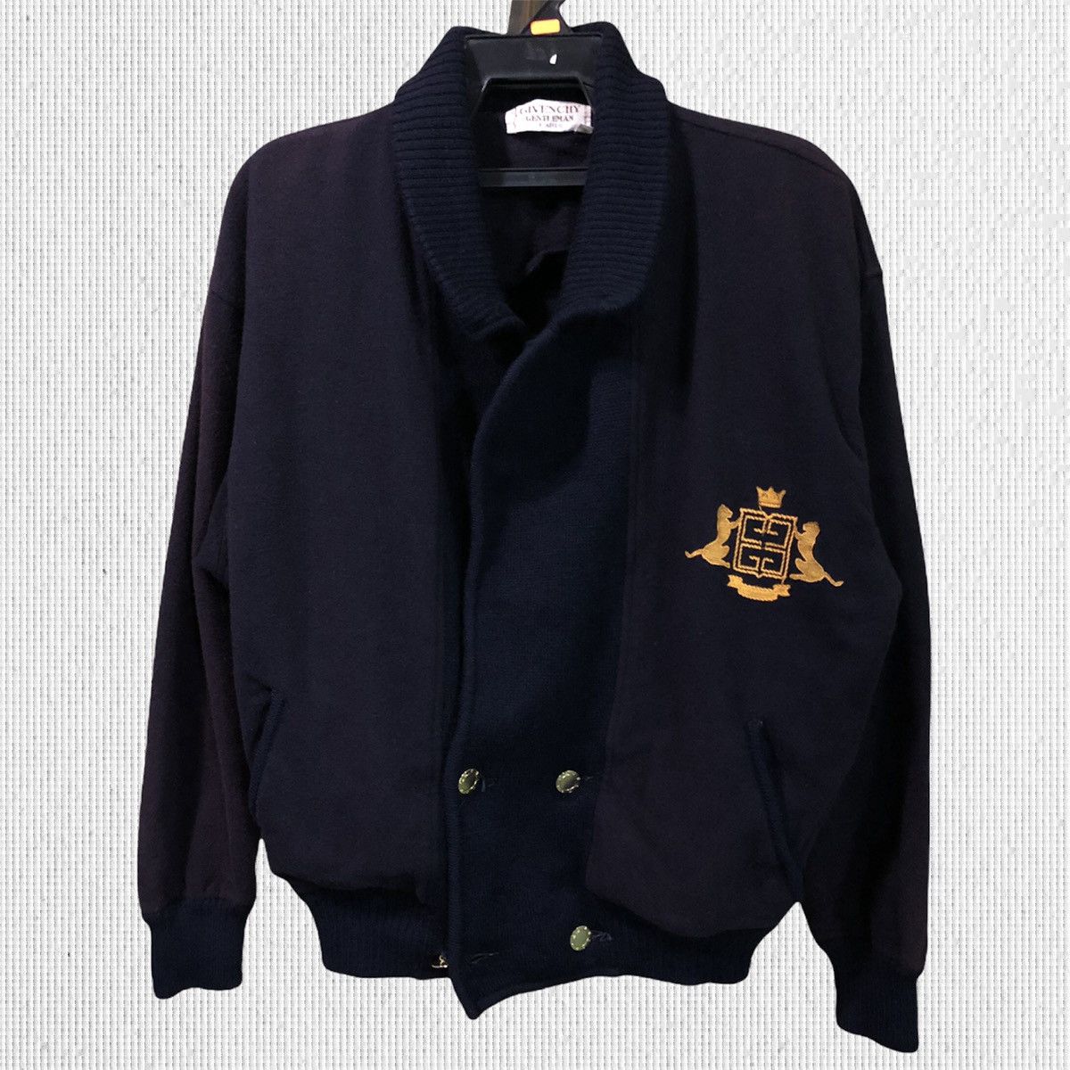 Givenchy Vintage Givenchy Gentleman Paris Cardigan Size US M / EU 48-50 / 2 - 1 Thumbnail