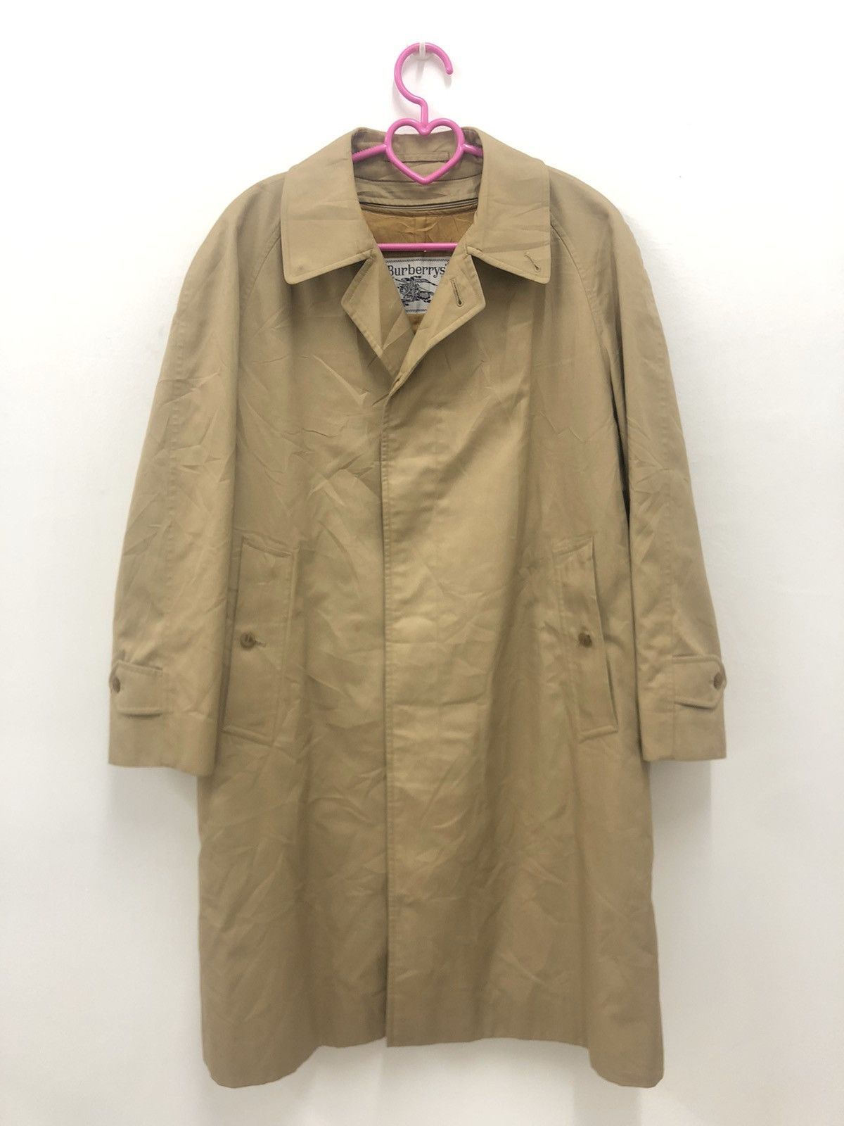 Burberry Rare Vintage Burberrys Prorsum Nova Check Trench Coat Size US M / EU 48-50 / 2 - 2 Thumbnail