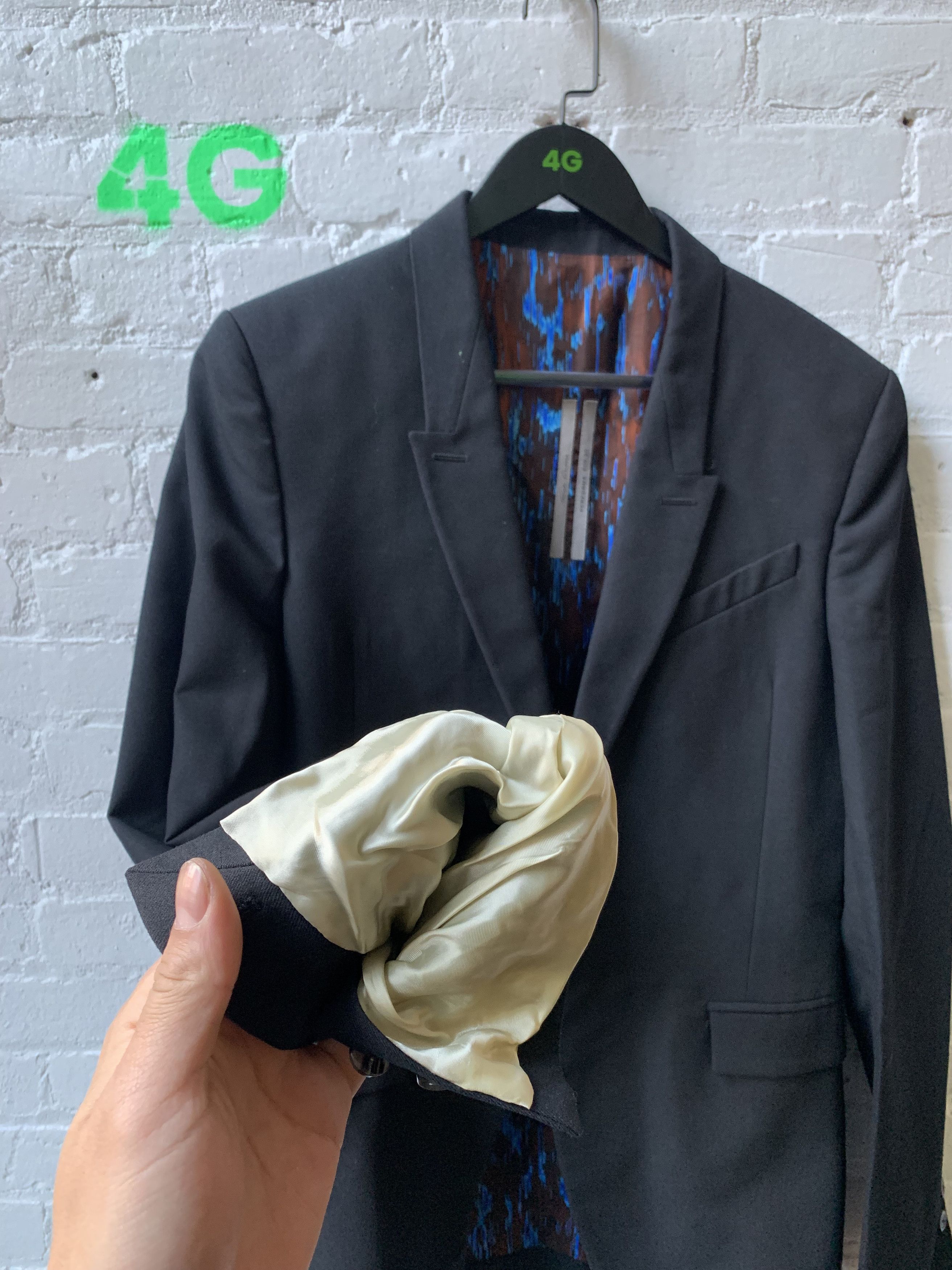 Rick Owens Rick Owens FW20 Performa 6pkt Blazer Size 40L - 6 Thumbnail