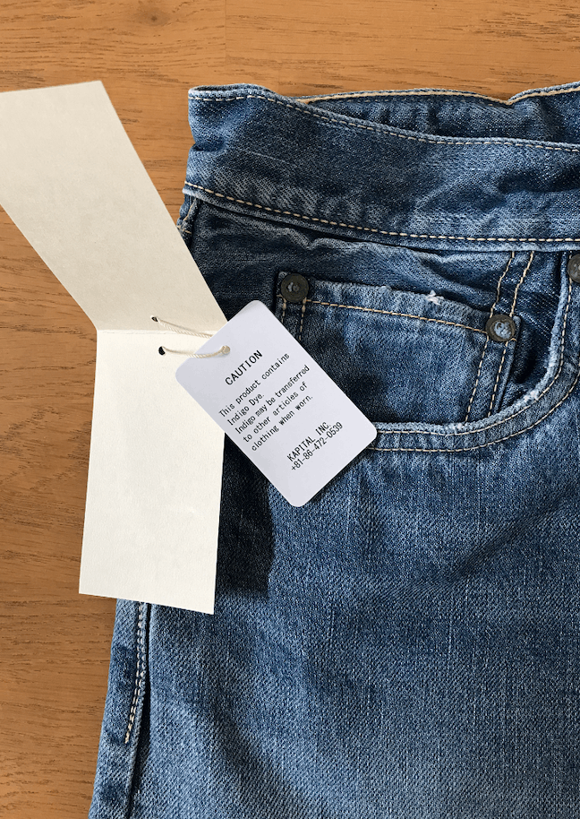 Kapital × Kapital Kountry 14oz Denim 5P Monkey CISCO (1.2year processing) Size US 34 / EU 50 - 10 Thumbnail