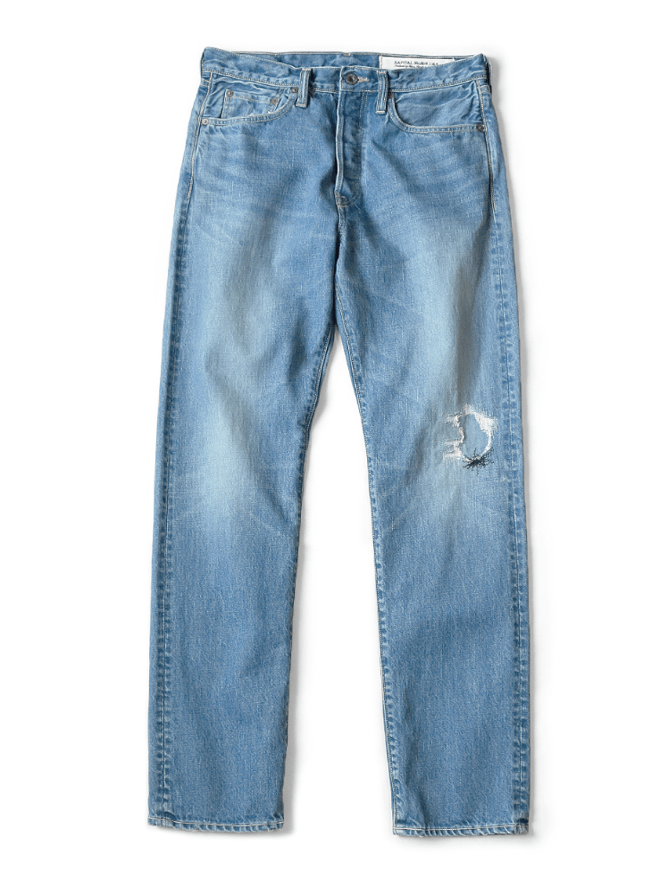 Kapital × Kapital Kountry 14oz Denim 5P Monkey CISCO (1.2year 