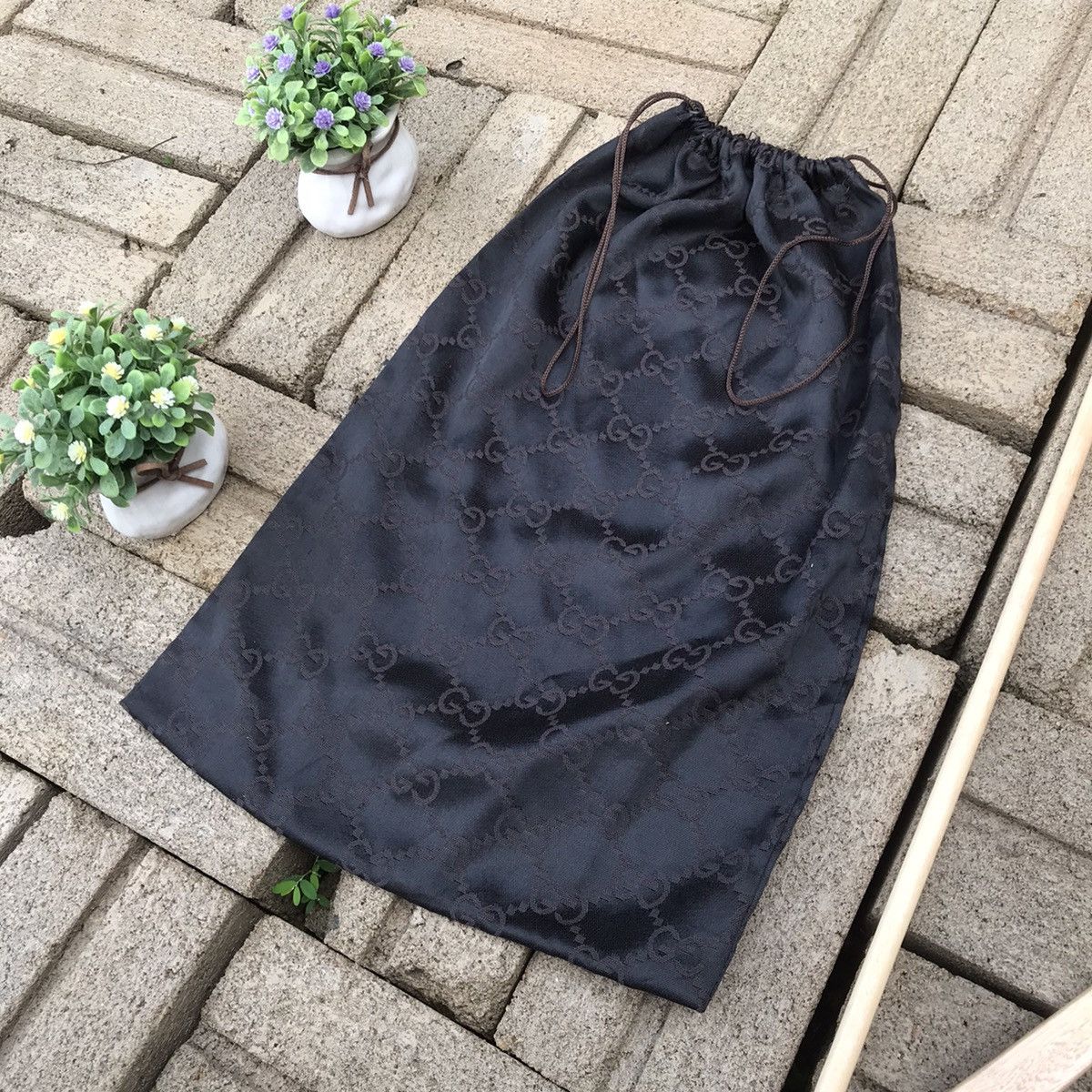 Gucci Vintage Gucci monogram dustbag made in italy Size ONE SIZE - 4 Thumbnail