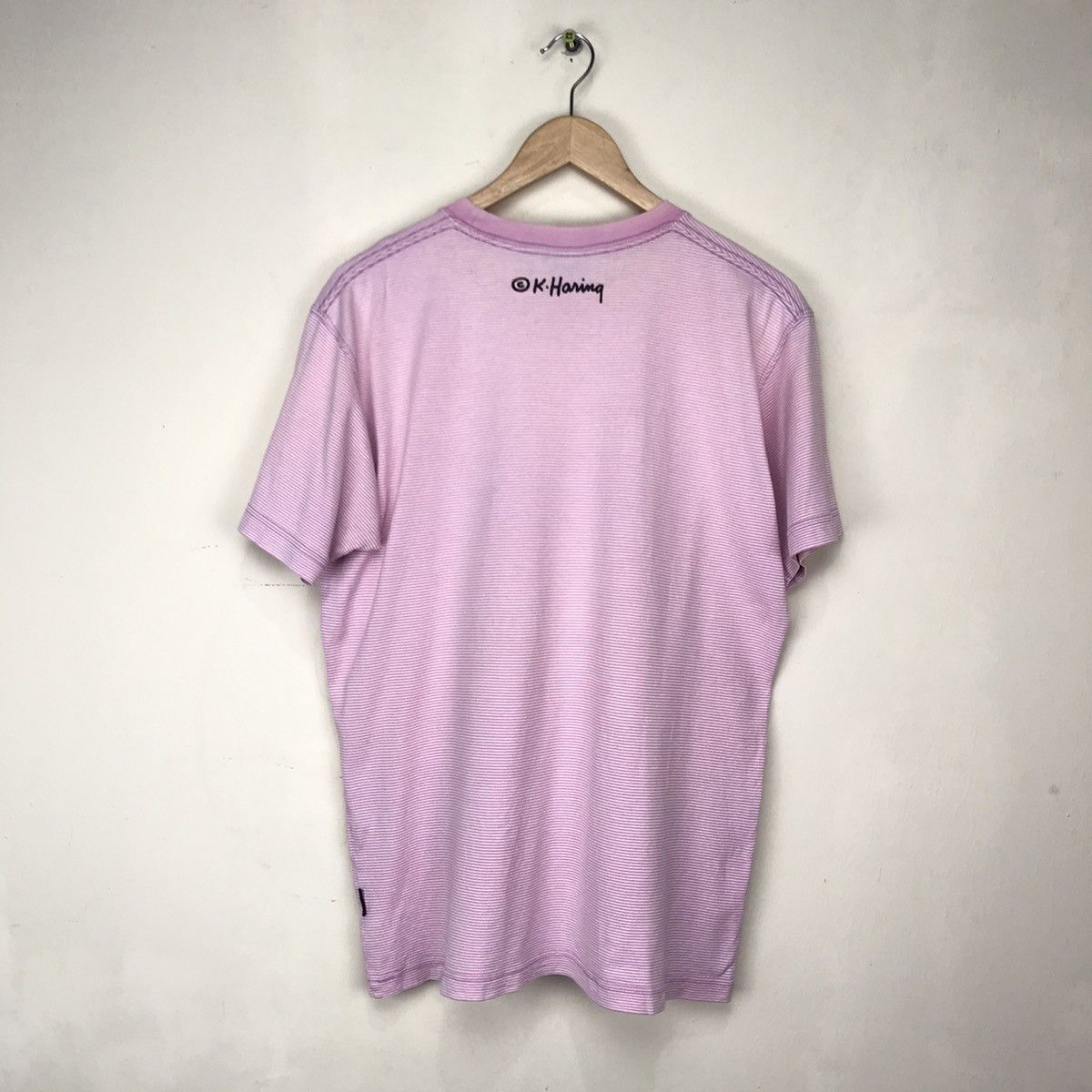 Keith Haring × Vintage Vintage K Haring 1989 striped tee Size US M / EU 48-50 / 2 - 4 Thumbnail