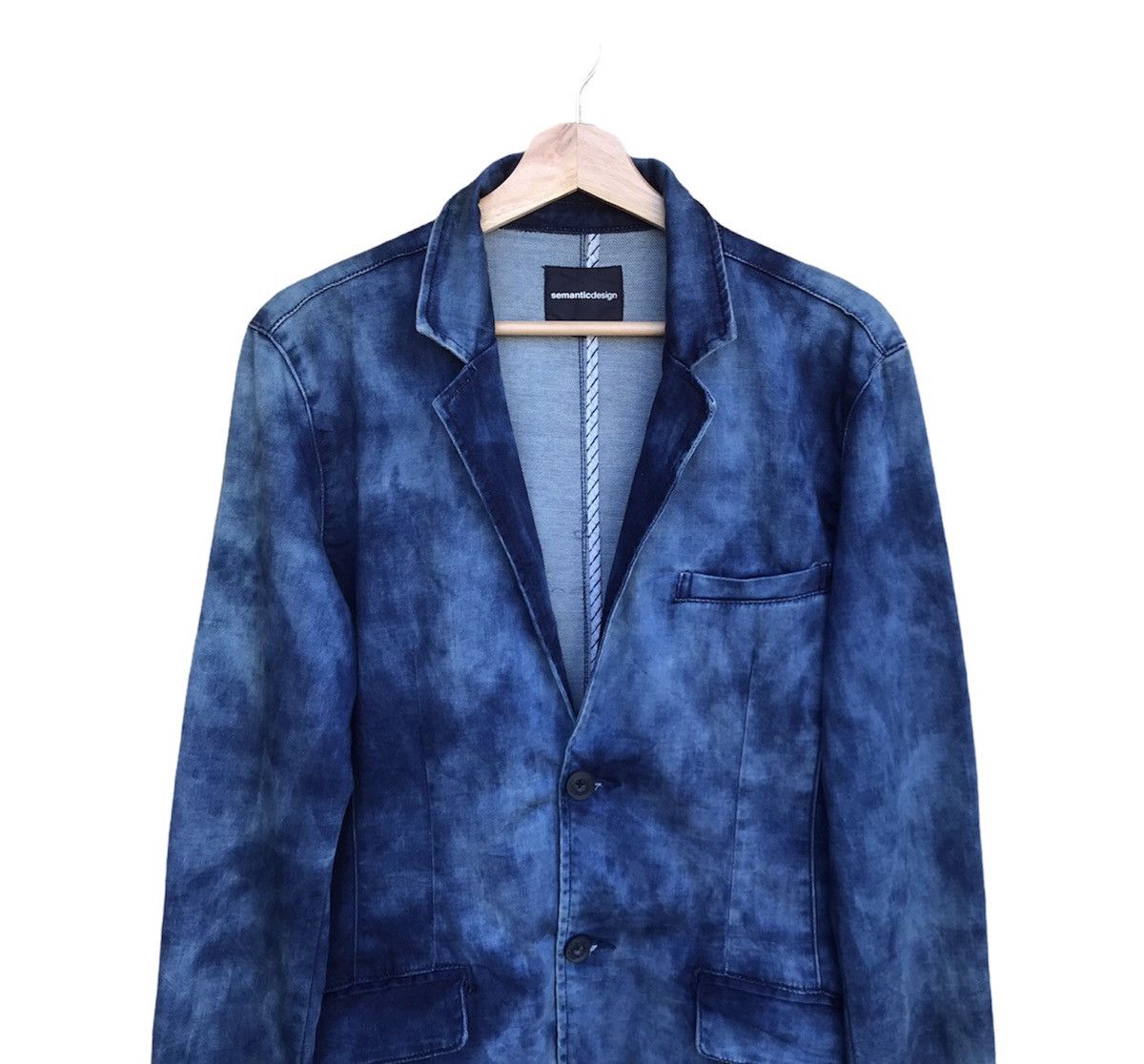 If Six Was Nine × Tornado Mart SEMANTIC LGB JAAPAN BLEACHED mens jacket slimfit Size US L / EU 52-54 / 3 - 4 Thumbnail