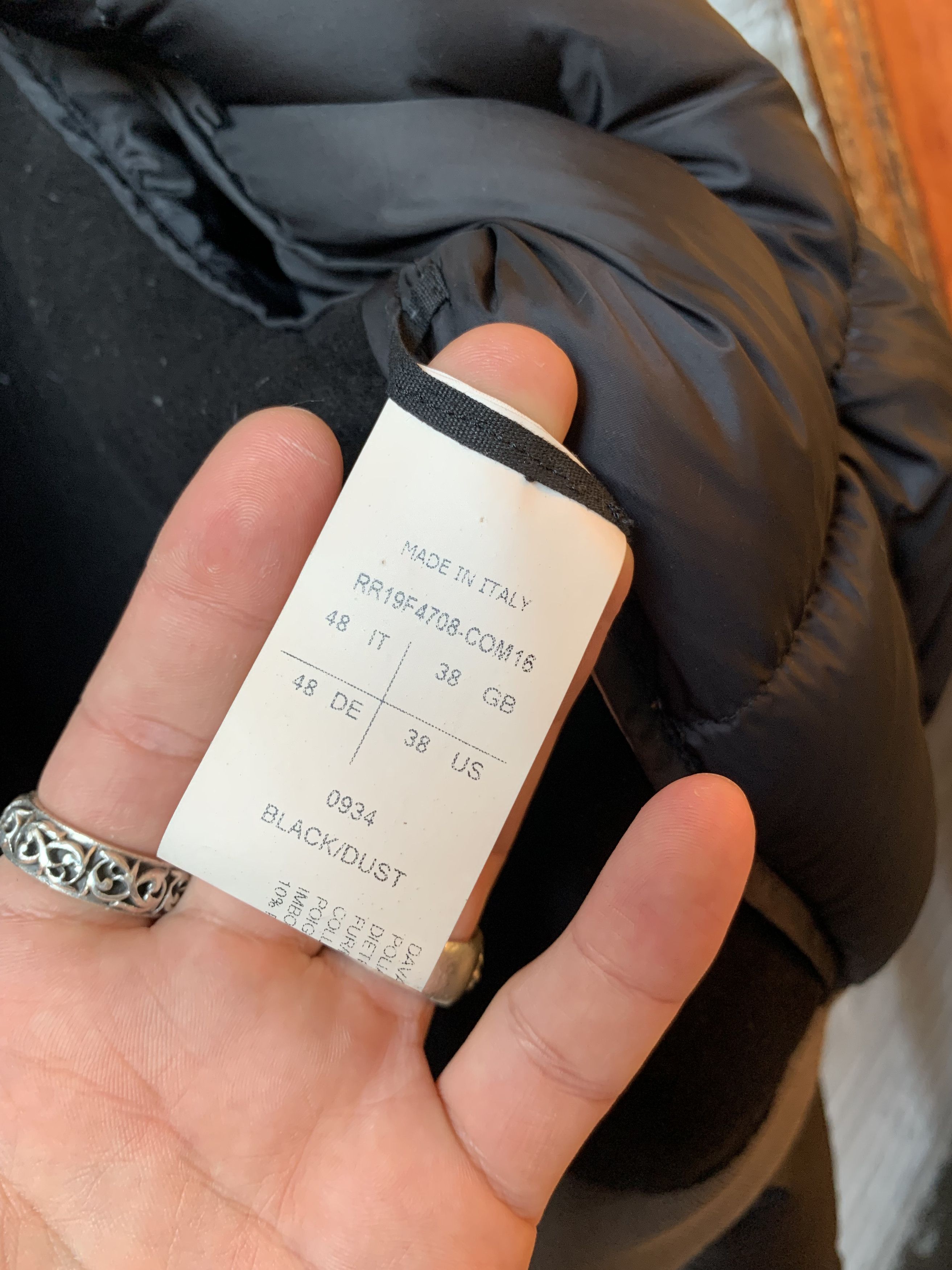 Rick Owens Rick Owens FW 19 Larry Puffer Jacket Size US M / EU 48-50 / 2 - 7 Thumbnail