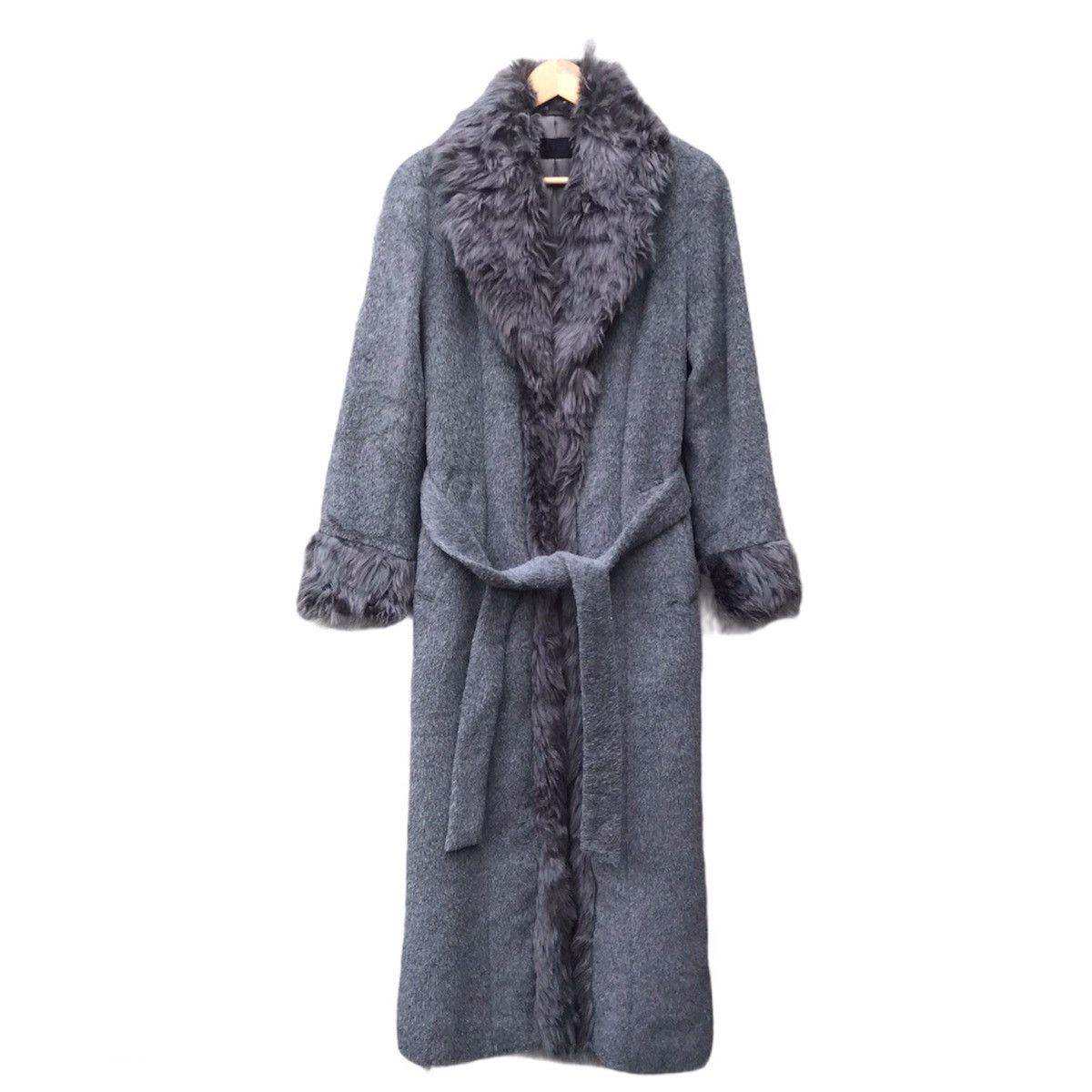 Comme des Garcons × Japanese Brand Mohair Last Scene message co.ltd Fur coat rei kawakubo style Size M / US 6-8 / IT 42-44 - 1 Thumbnail