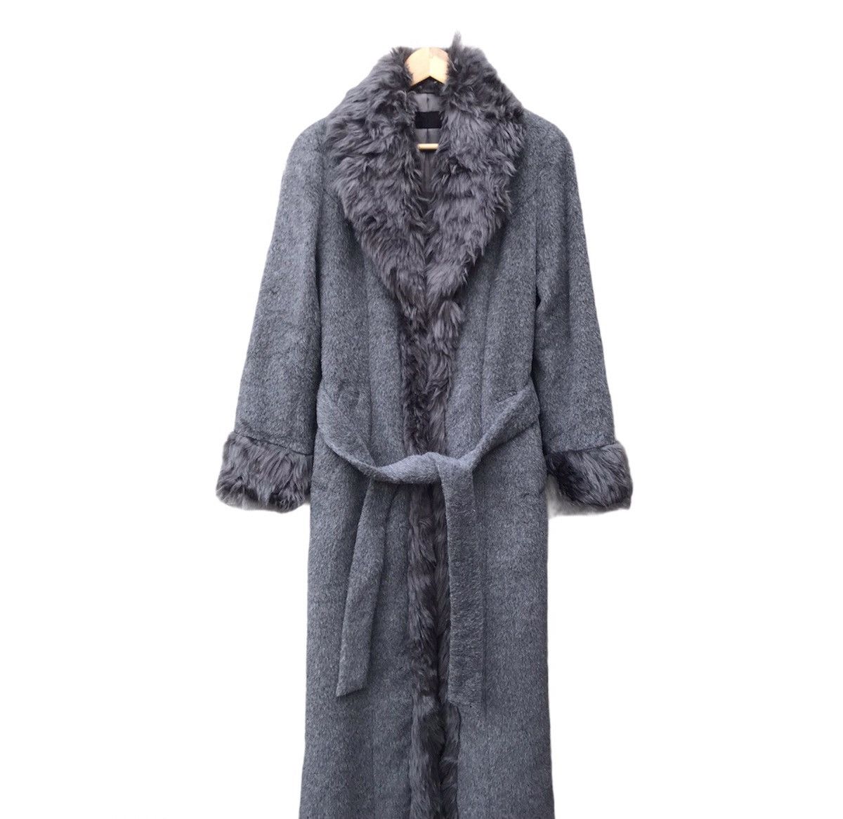 Comme des Garcons × Japanese Brand Mohair Last Scene message co.ltd Fur coat rei kawakubo style Size M / US 6-8 / IT 42-44 - 2 Thumbnail