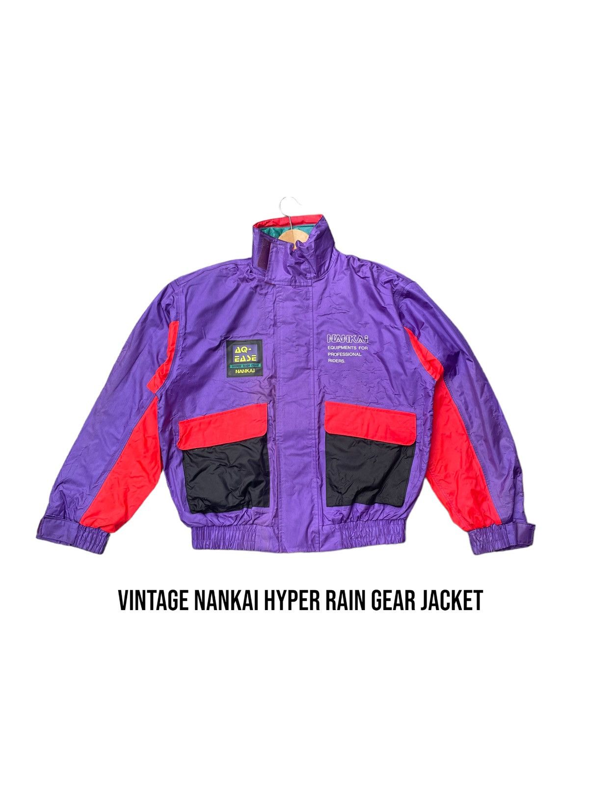 Japanese Brand × Vintage Vintage Nankai Hyper Rain Gear Jacket Size US L / EU 52-54 / 3 - 1 Thumbnail