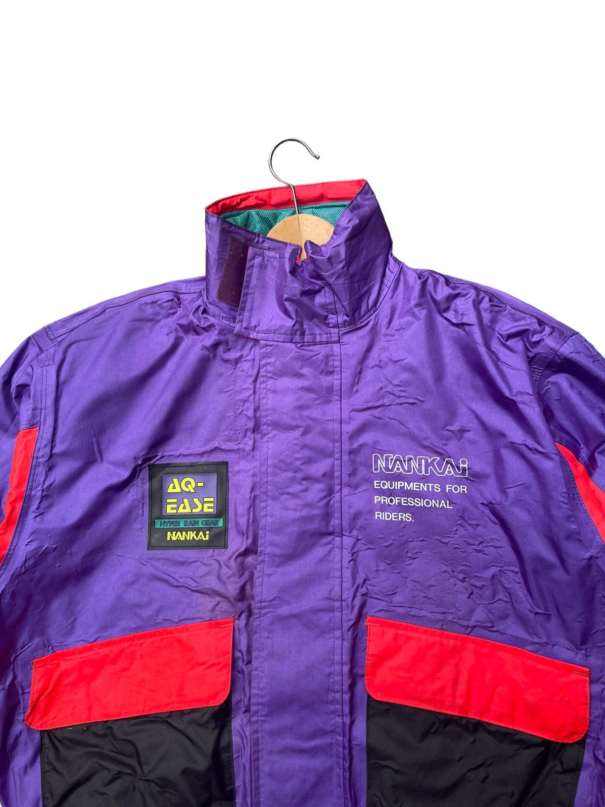 Japanese Brand × Vintage Vintage Nankai Hyper Rain Gear Jacket Size US L / EU 52-54 / 3 - 3 Thumbnail