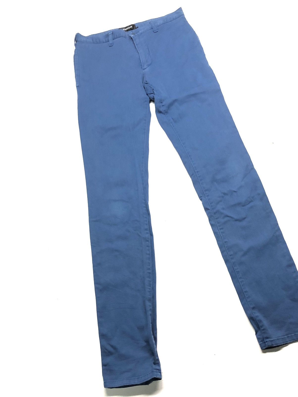 CABANE de ZUCCa × Designer × Japanese Brand CABANE DE ZUCCA BLUE SKINNY PANTS JAPAN 🇯🇵 Size US 29 - 4 Thumbnail