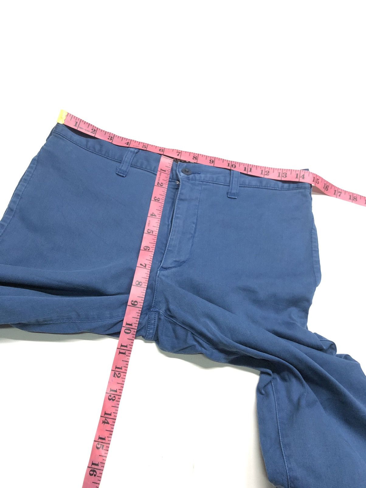 CABANE de ZUCCa × Designer × Japanese Brand CABANE DE ZUCCA BLUE SKINNY PANTS JAPAN 🇯🇵 Size US 29 - 14 Thumbnail