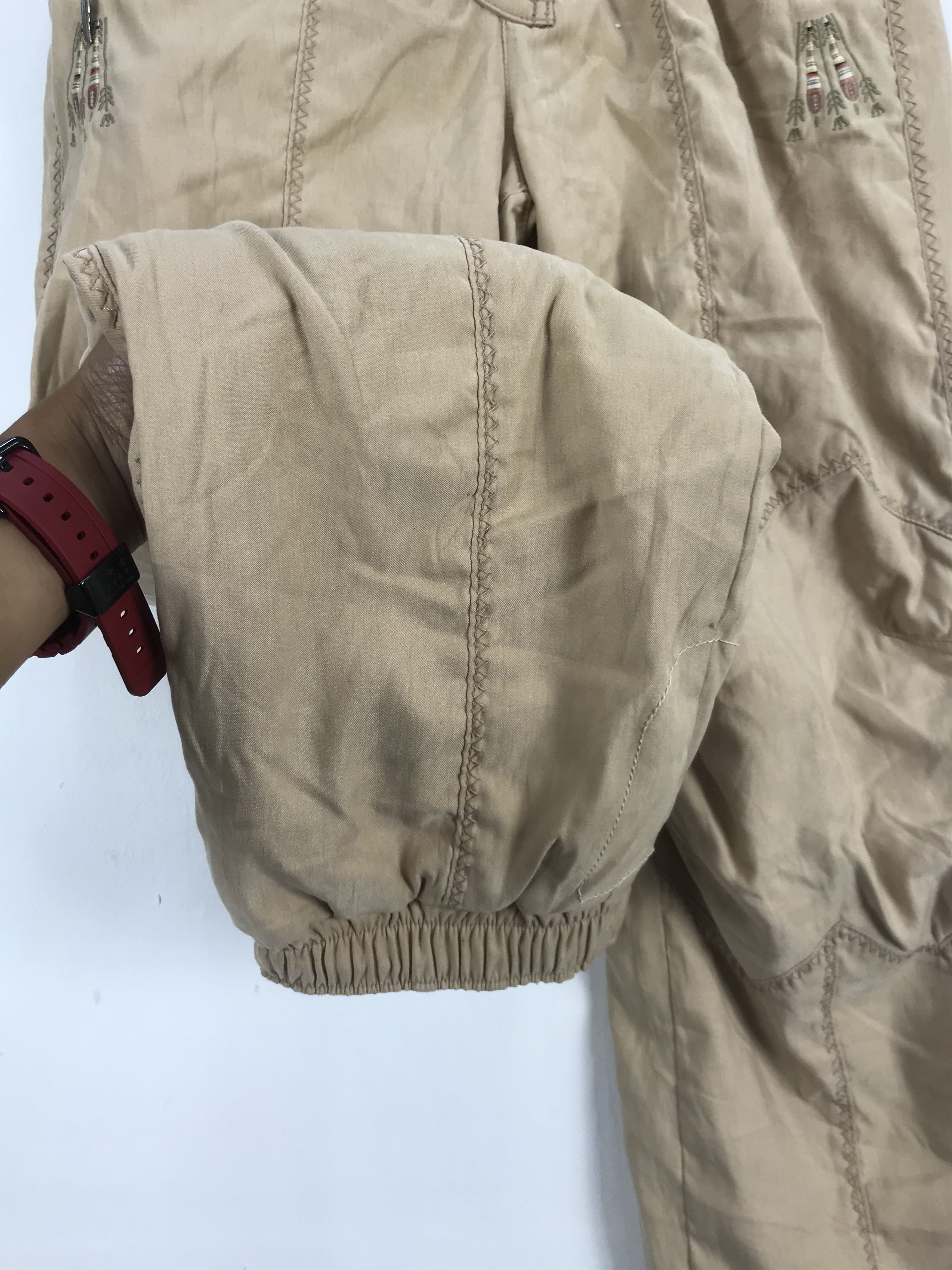 Japanese Brand × Vintage Vintage Lanatura Ski Suit Goldwin Overall Jumpsuit Ski Wear Size 26" / US 2 / IT 38 - 10 Thumbnail
