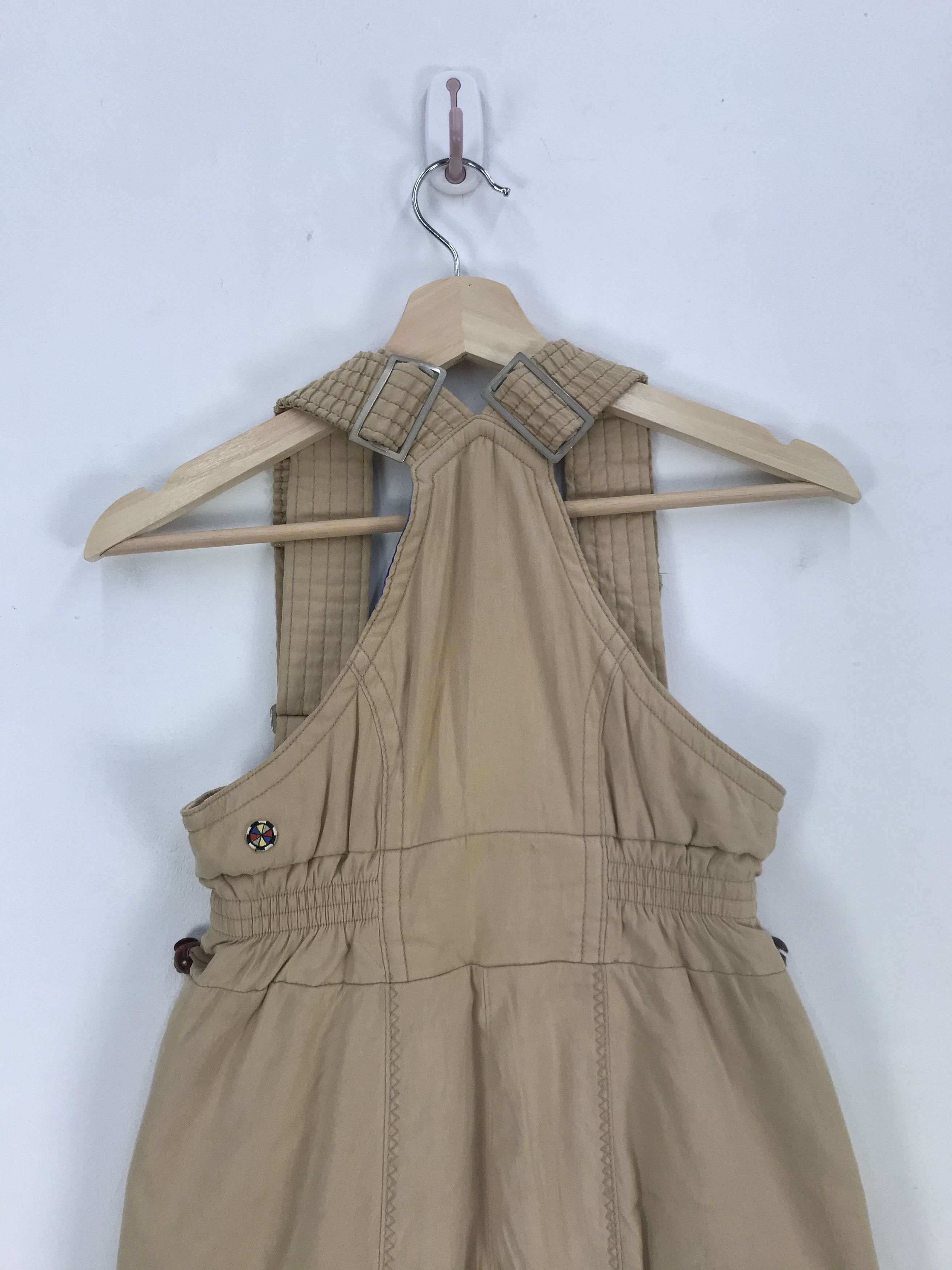 Japanese Brand × Vintage Vintage Lanatura Ski Suit Goldwin Overall Jumpsuit Ski Wear Size 26" / US 2 / IT 38 - 18 Thumbnail
