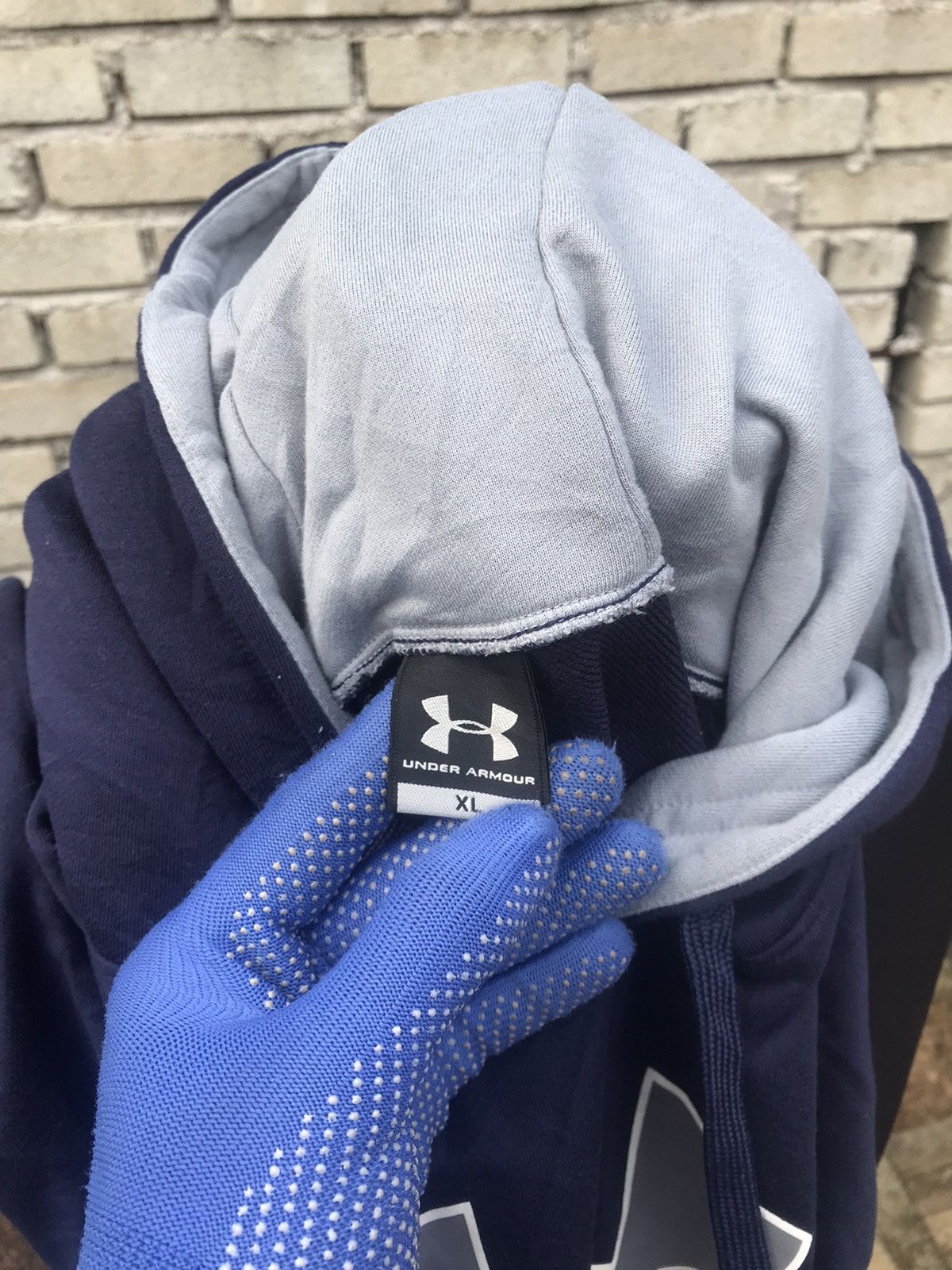 Under Armour 💥SALE💥Under Amour Hoodie big logo XL mens size Size US XL / EU 56 / 4 - 5 Thumbnail