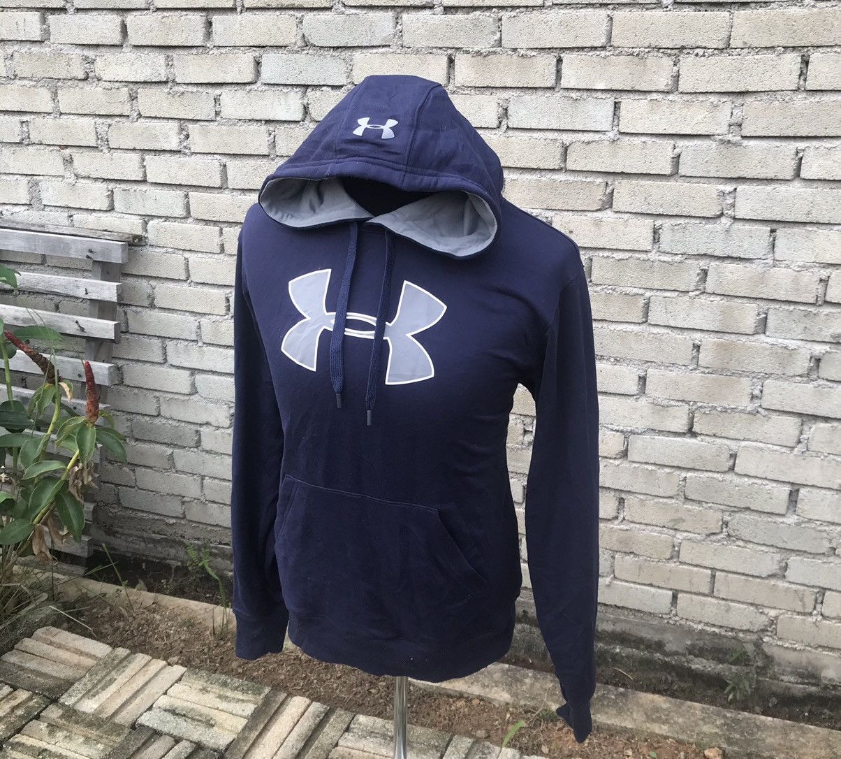 Under Armour 💥SALE💥Under Amour Hoodie big logo XL mens size Size US XL / EU 56 / 4 - 3 Thumbnail