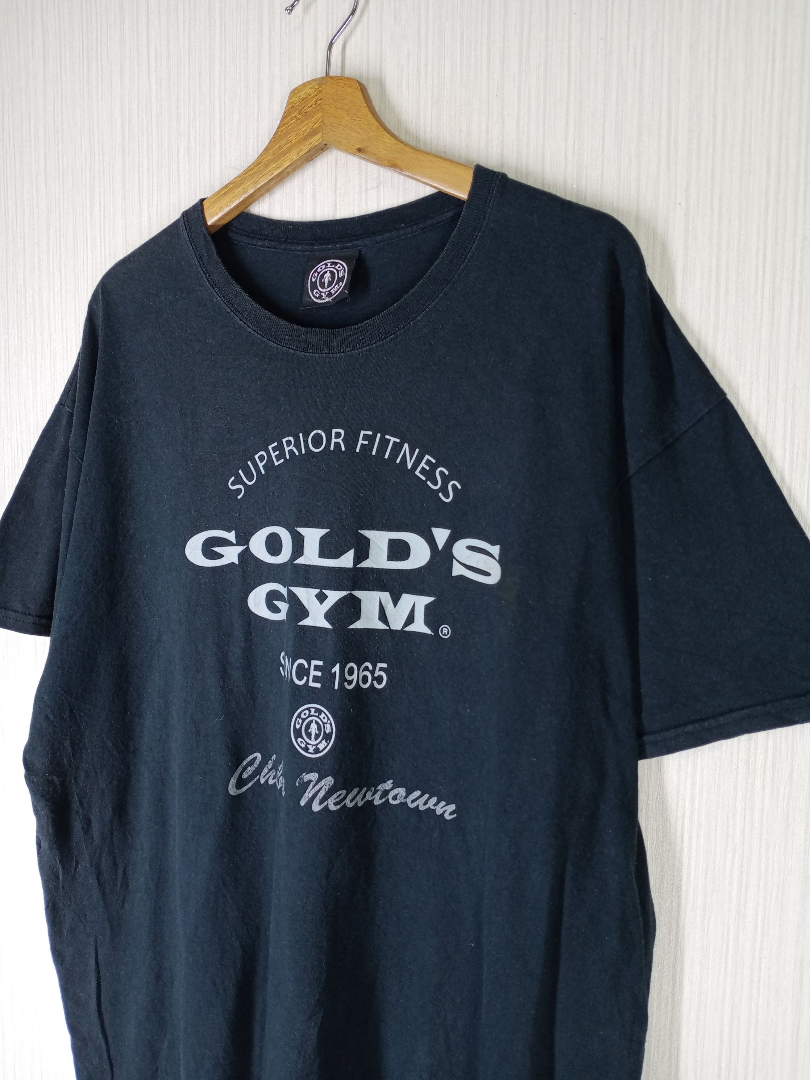 Vintage RARE VINTAGE GOLD'S GYM TSHIRT Size US XL / EU 56 / 4 - 6 Thumbnail
