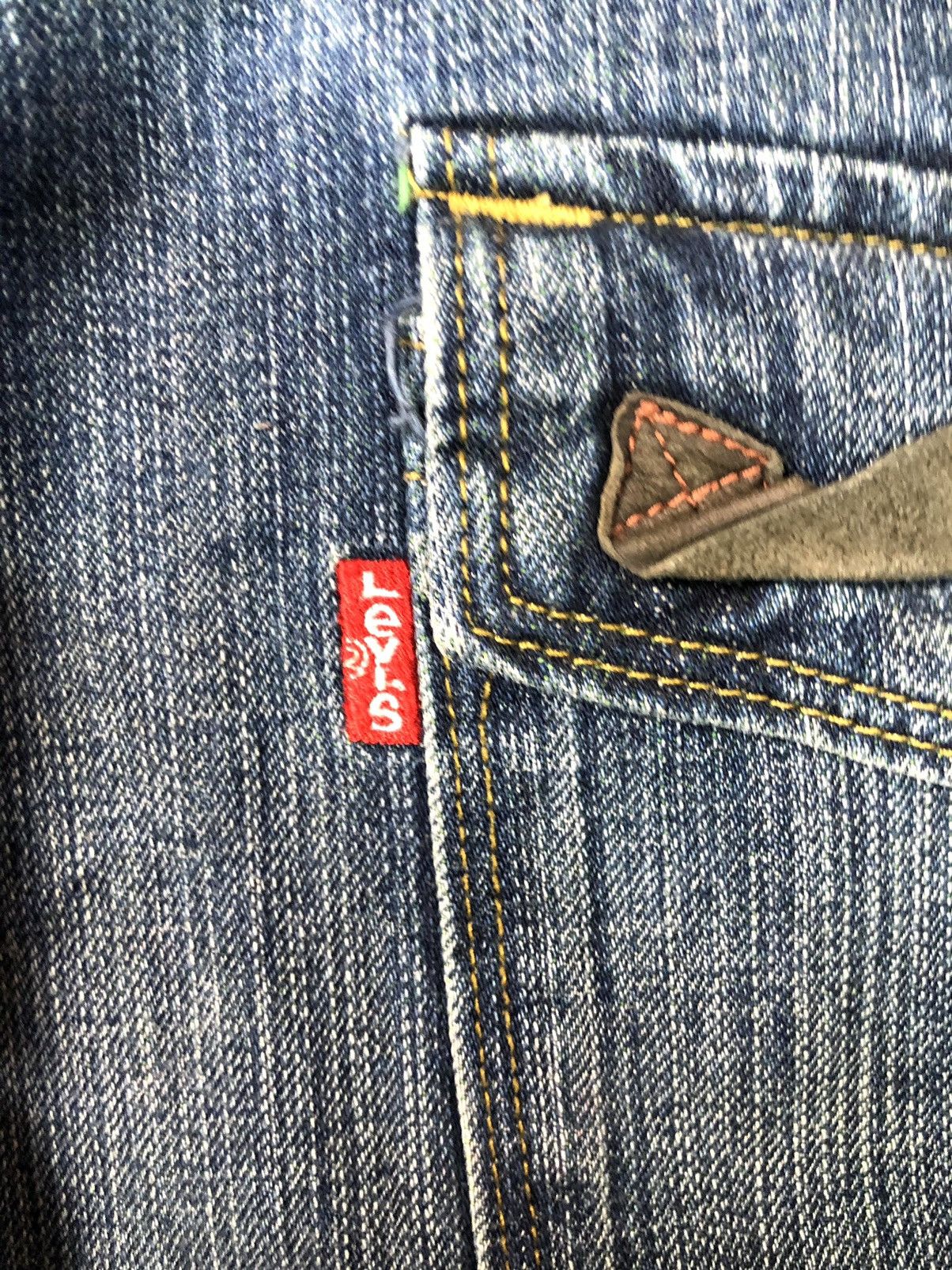 Levi's × Vintage VINTAGE LEVIS DISSTRESSED BLUE WASH DENIM Size US 36 / EU 52 - 17 Thumbnail