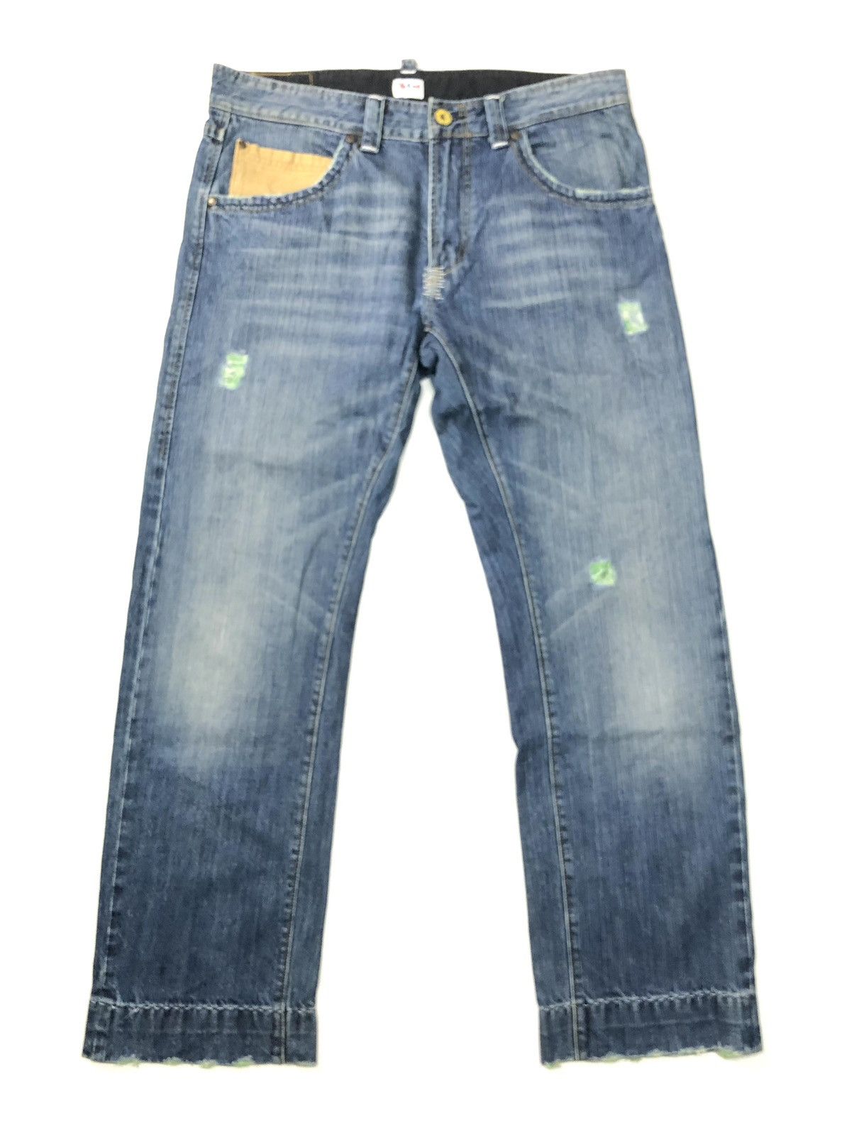 Levi's × Vintage VINTAGE LEVIS DISSTRESSED BLUE WASH DENIM Size US 36 / EU 52 - 2 Thumbnail