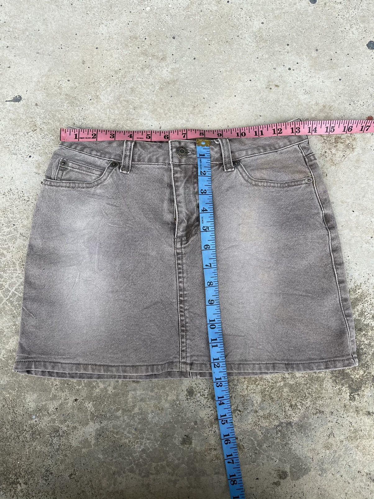 Japanese Brand Steals🔥Cecil McBee Utilities Street Mini Skirt Size 27" / US 4 / IT 40 - 10 Thumbnail
