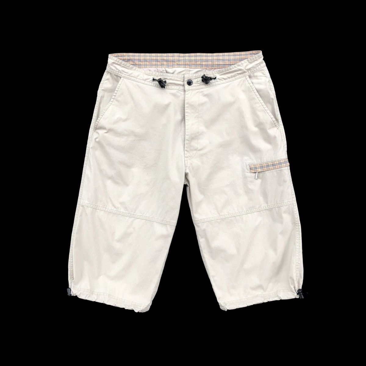 image of Authentic Burberry Black Label Short Pant in Brown, Men's (Size 30)