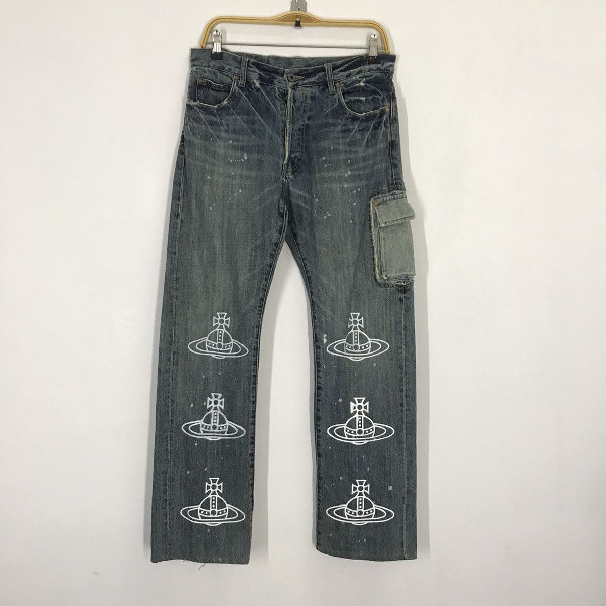Japanese Brand × Seditionaries ✈️Xxixiz Japanese style custom Vivienne Westwood pants Size US 29 - 2 Thumbnail