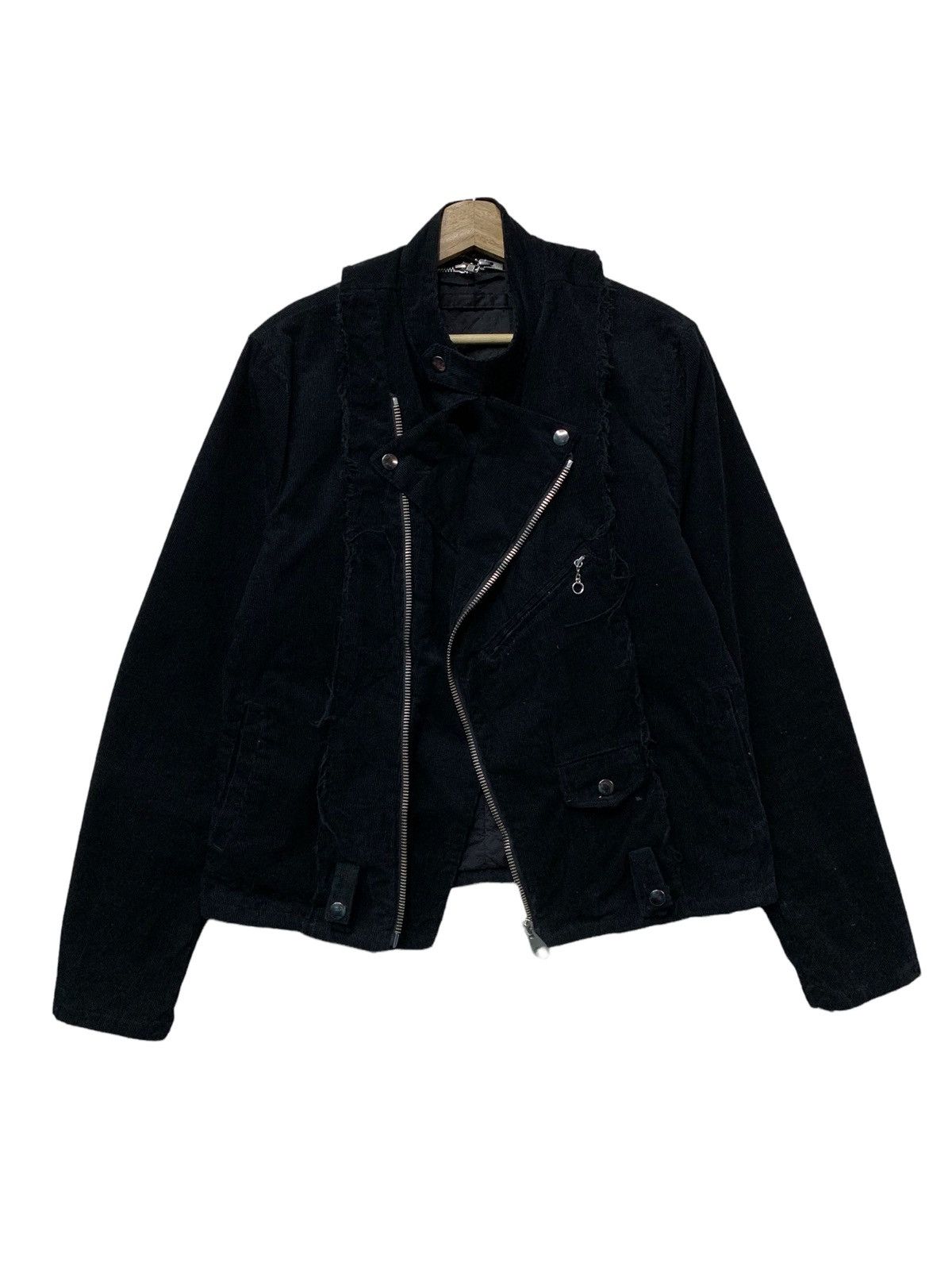 Maison MIHARA YASUHIRO 🔥DECONSTRUCTED CORDUROY DOUBLE COLLAR JACKETS Size US M / EU 48-50 / 2 - 1 Thumbnail