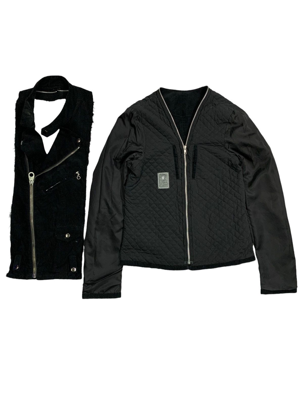 Maison MIHARA YASUHIRO 🔥DECONSTRUCTED CORDUROY DOUBLE COLLAR JACKETS Size US M / EU 48-50 / 2 - 2 Thumbnail