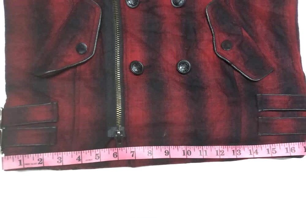 Designer × Japanese Brand × Seditionaries GAVARIA RED TARTAN PUNK BONDAGE MULTI ZIPPER JACKET Size US S / EU 44-46 / 1 - 7 Thumbnail