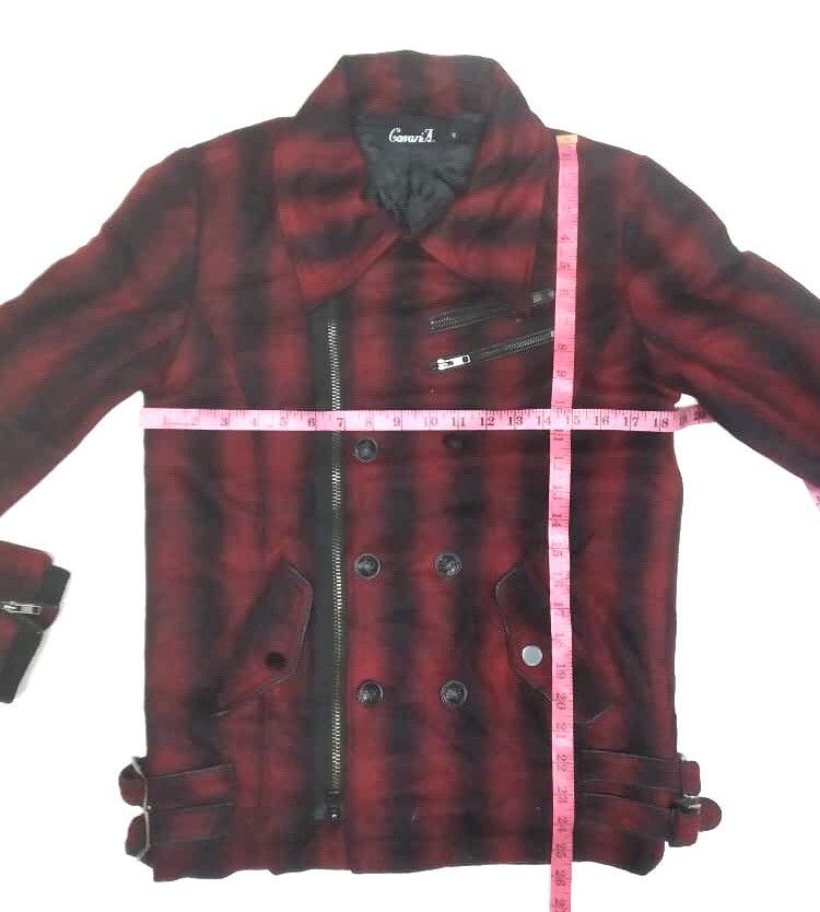 Designer × Japanese Brand × Seditionaries GAVARIA RED TARTAN PUNK BONDAGE MULTI ZIPPER JACKET Size US S / EU 44-46 / 1 - 8 Thumbnail
