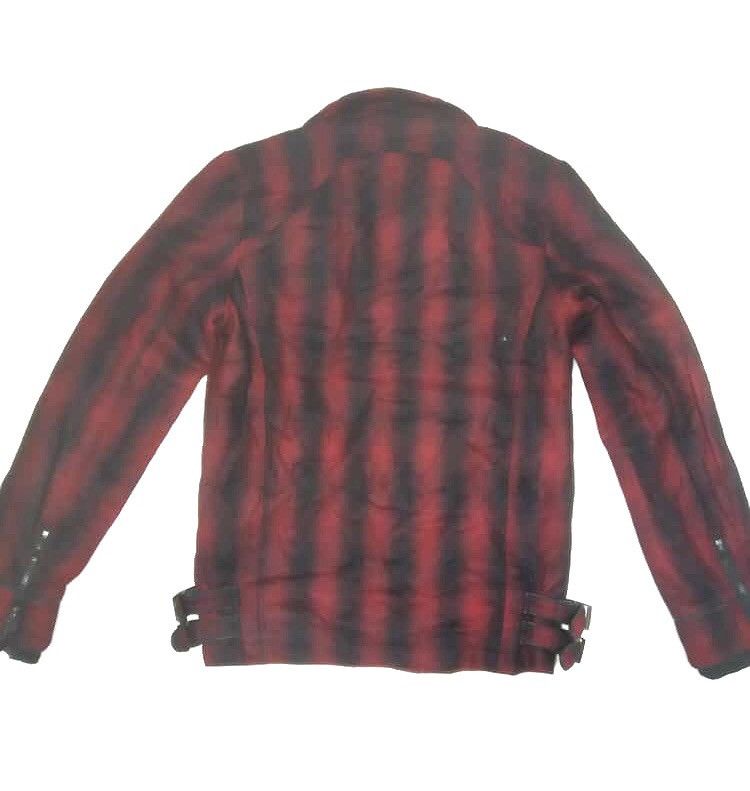 Designer × Japanese Brand × Seditionaries GAVARIA RED TARTAN PUNK BONDAGE MULTI ZIPPER JACKET Size US S / EU 44-46 / 1 - 4 Thumbnail
