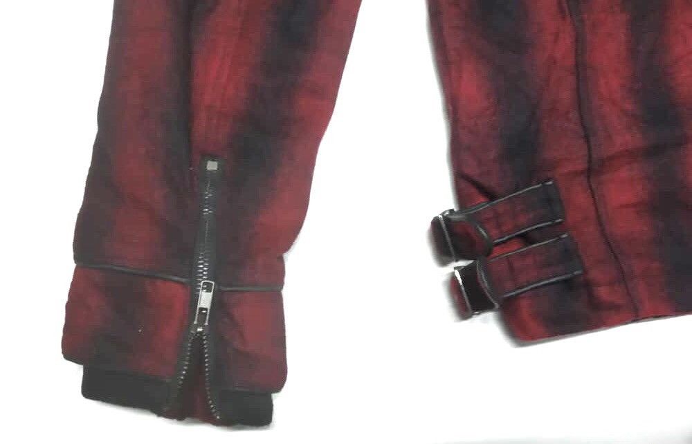Designer × Japanese Brand × Seditionaries GAVARIA RED TARTAN PUNK BONDAGE MULTI ZIPPER JACKET Size US S / EU 44-46 / 1 - 5 Thumbnail